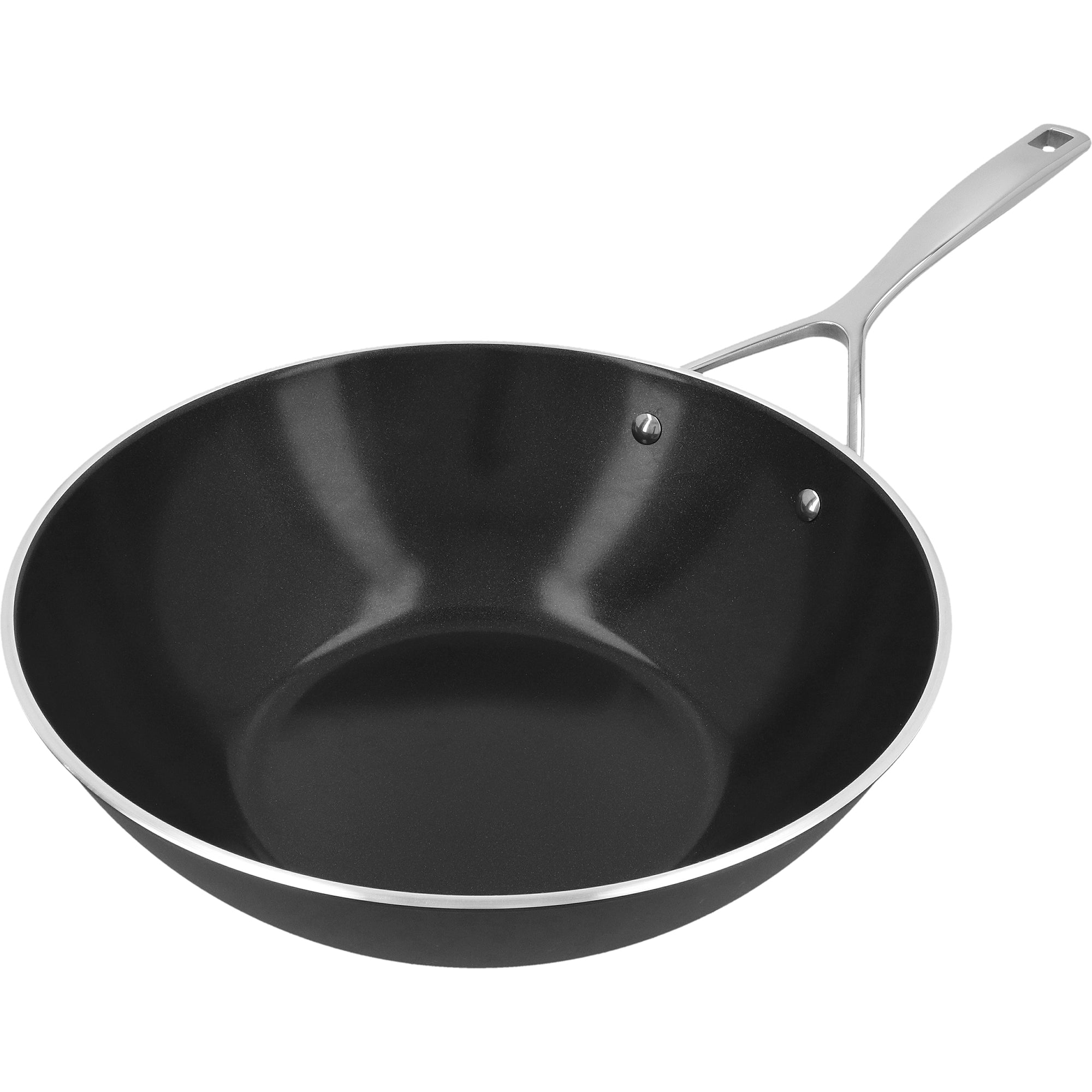 Demeyere AluPro Ceramic 12-inch Aluminum Nonstick Wok