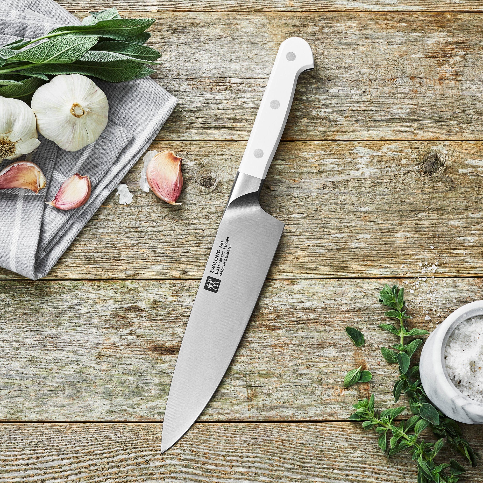 Zwilling Pro Le Blanc 7-inch Chef's Knife