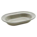 Staub Ceramic Dinnerware 10-inch Oval Serving Dish - White Truffle