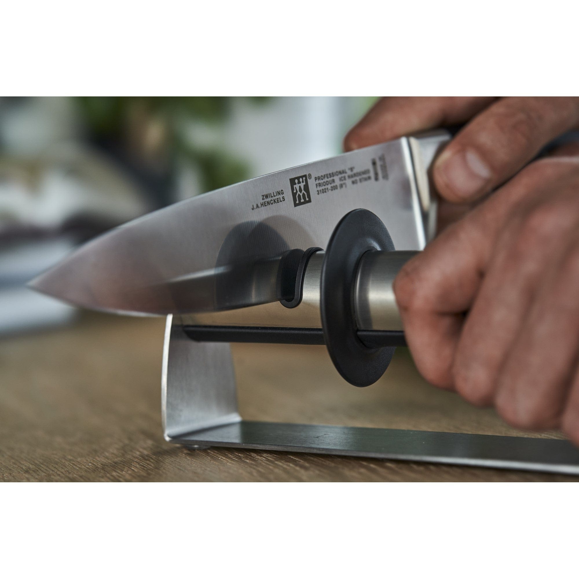 Zwilling Twinsharp Duo Stainless Steel Handheld Knife Sharpener