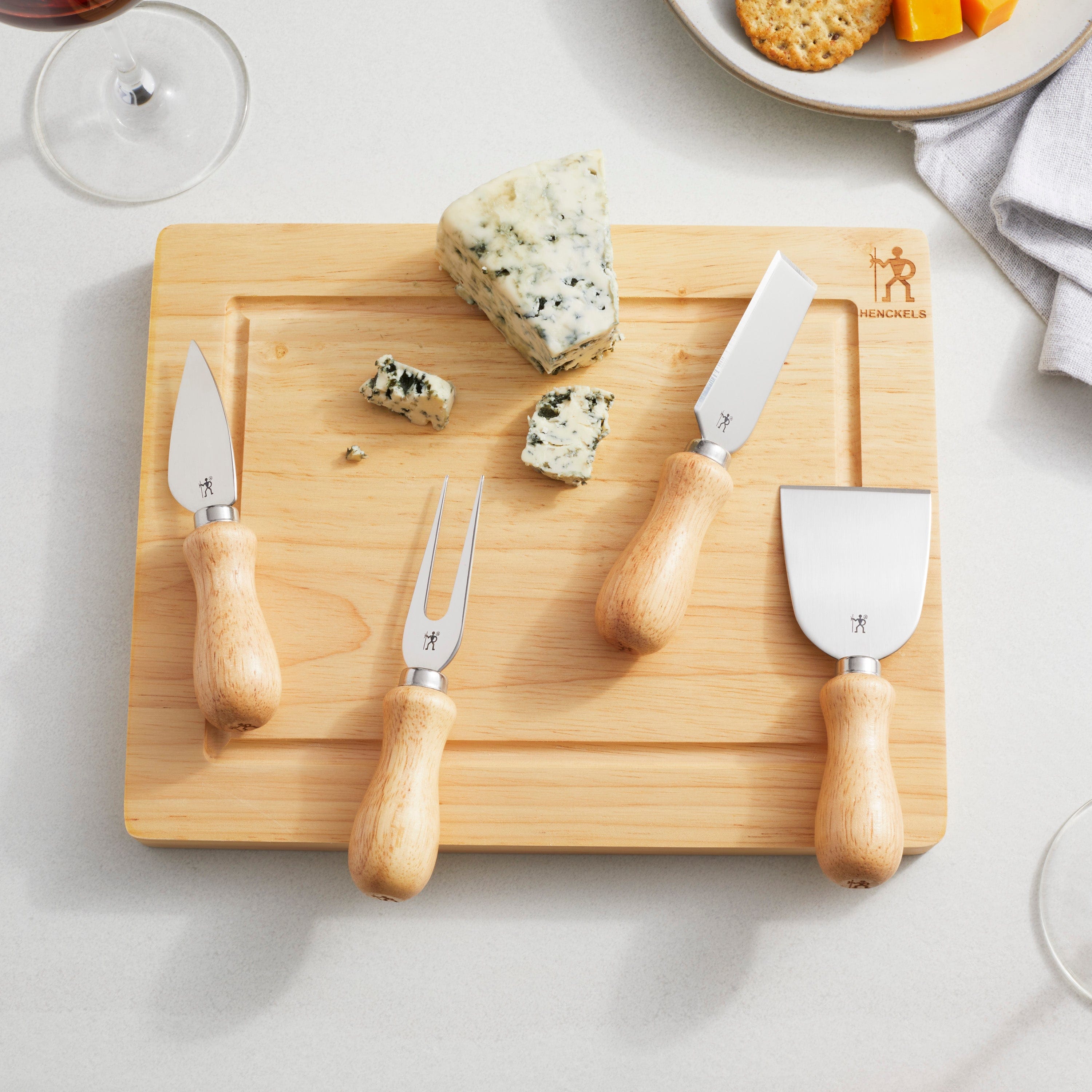 Henckels 5-pc Cheese Knife Set