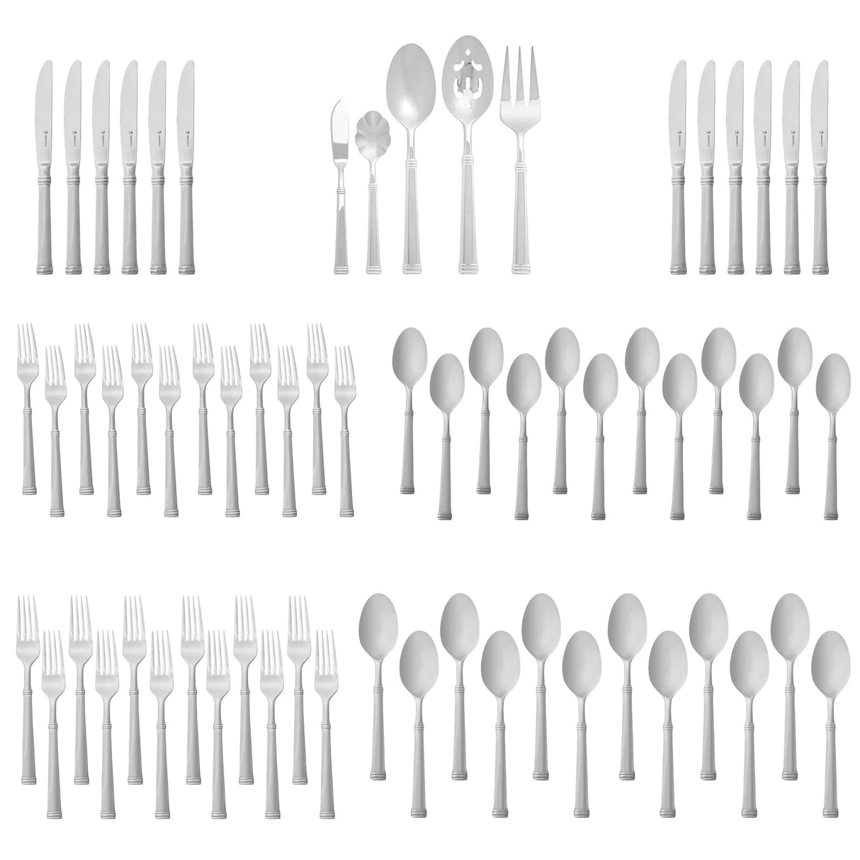 Henckels Plaza 65-pc 18/10 Stainless Steel Flatware Set