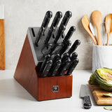 Henckels Solution 20-pc Self-Sharpening Knife Block Set