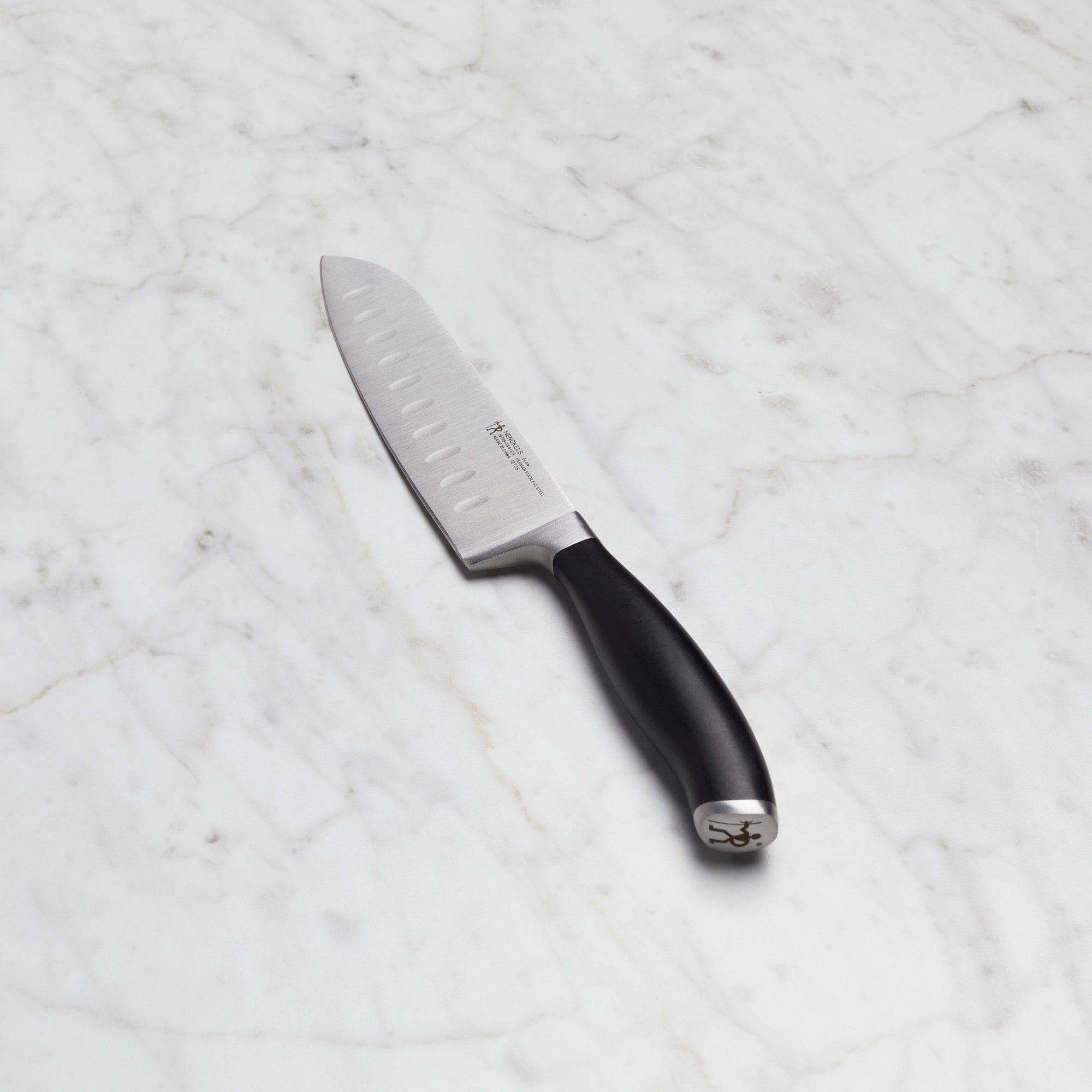 Henckels Elan 5-inch Hollow Edge Santoku Knife