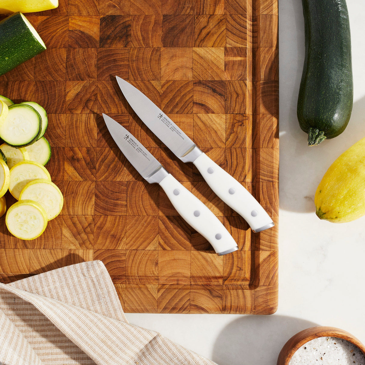 Henckels Forged Accent 2-pc Paring Knife Set - White Handle