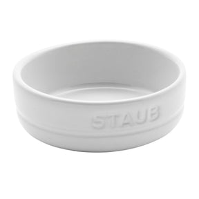 Staub Ceramic Dinnerware 4-pc Condiment Dish Set - White