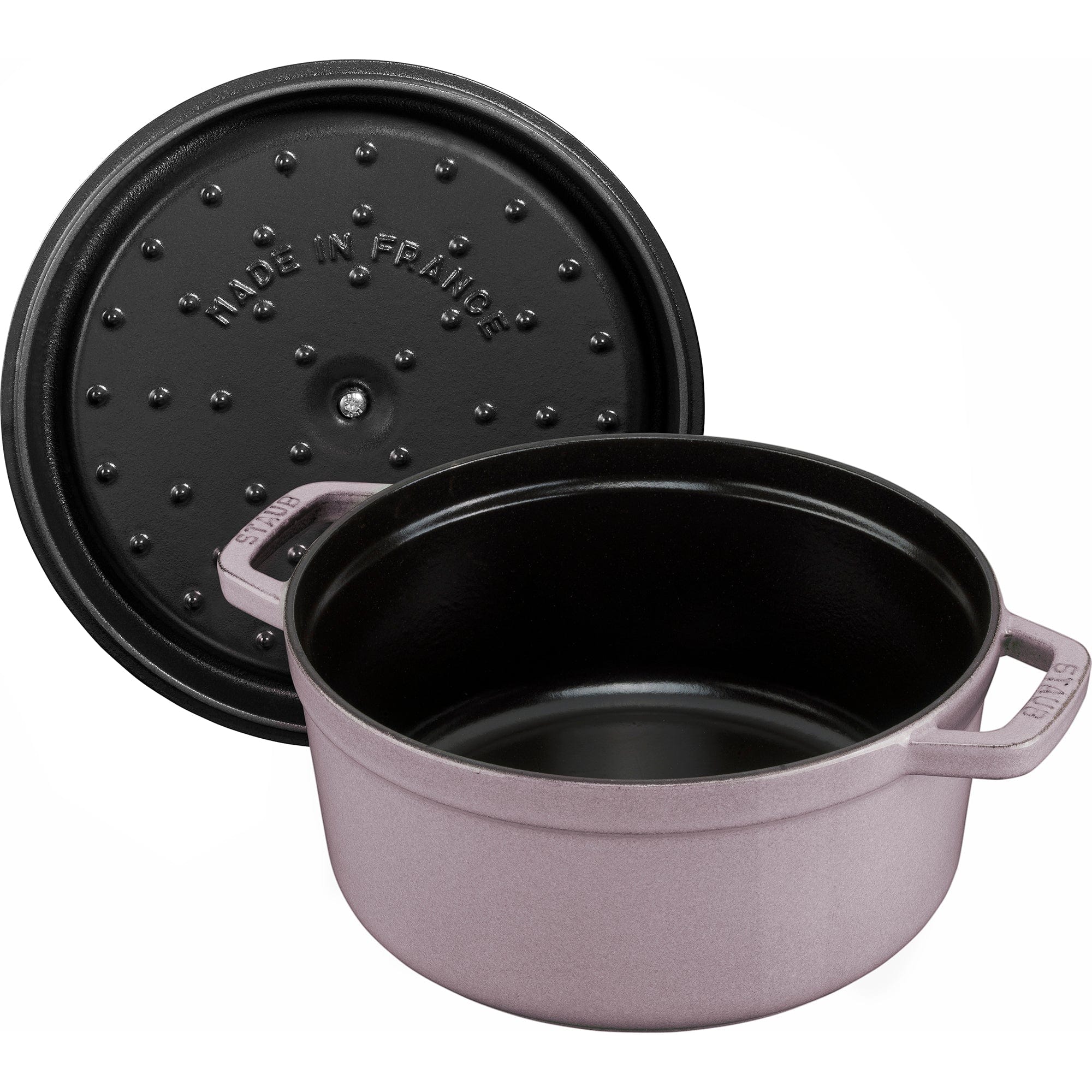 Staub Cast Iron 4-qt Round Dutch Oven - Lilac