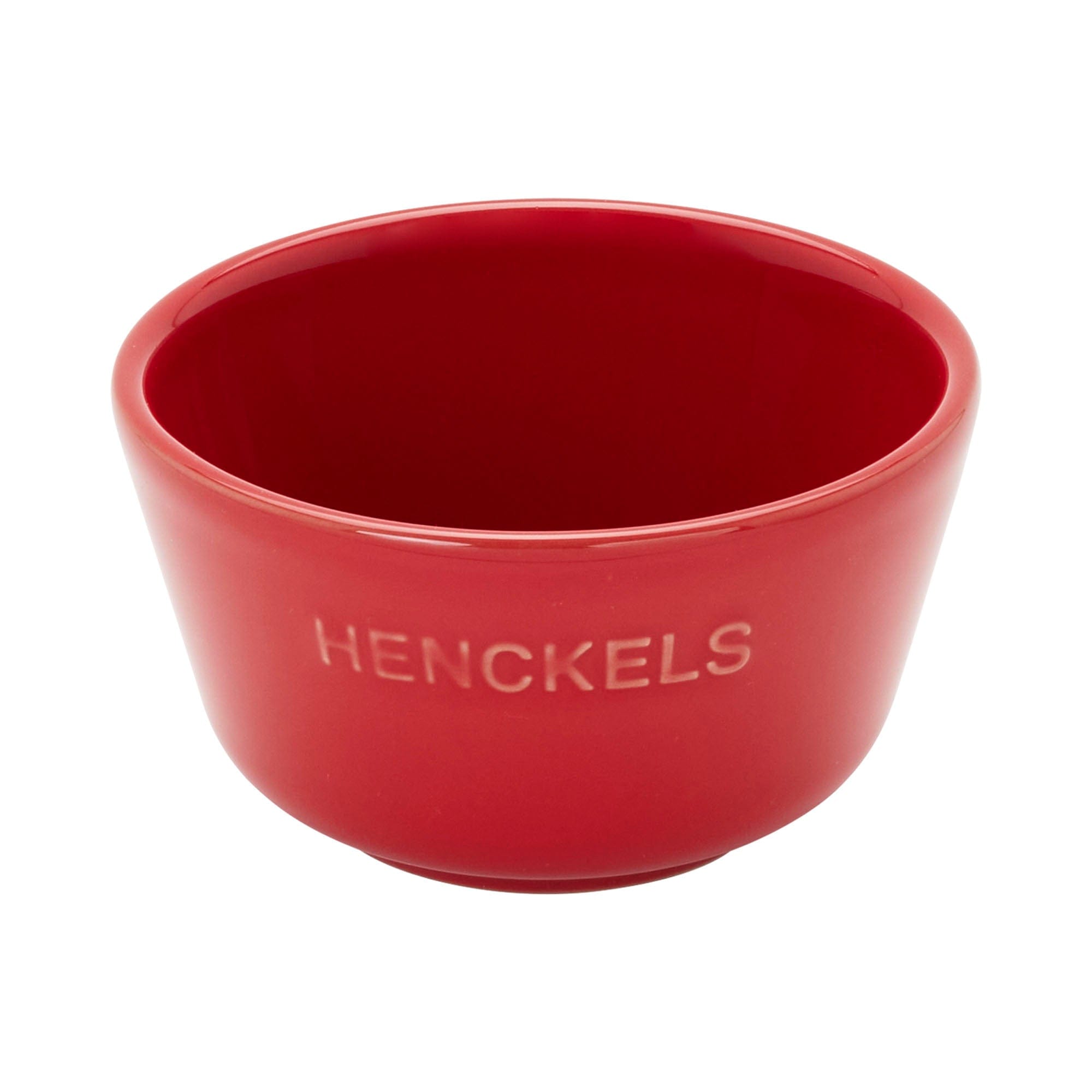 Henckels Ceramic 6-pc Round Ramekin Set - Cherry Red