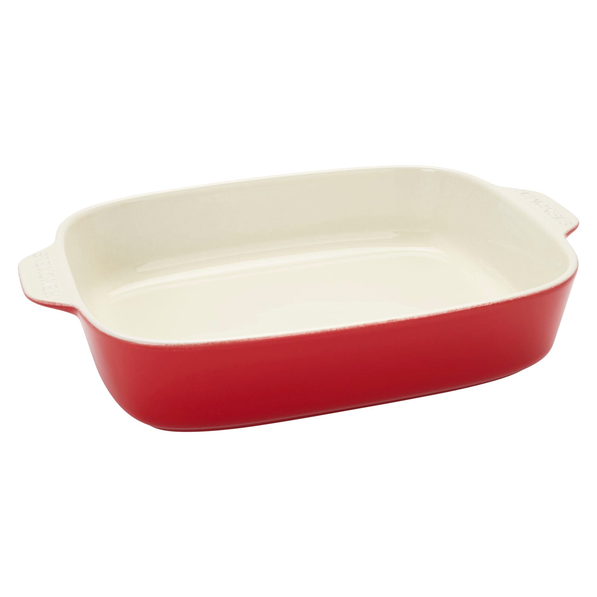 Henckels Ceramic 8-pc Mixed Bakeware & Serving Set - Cherry Red