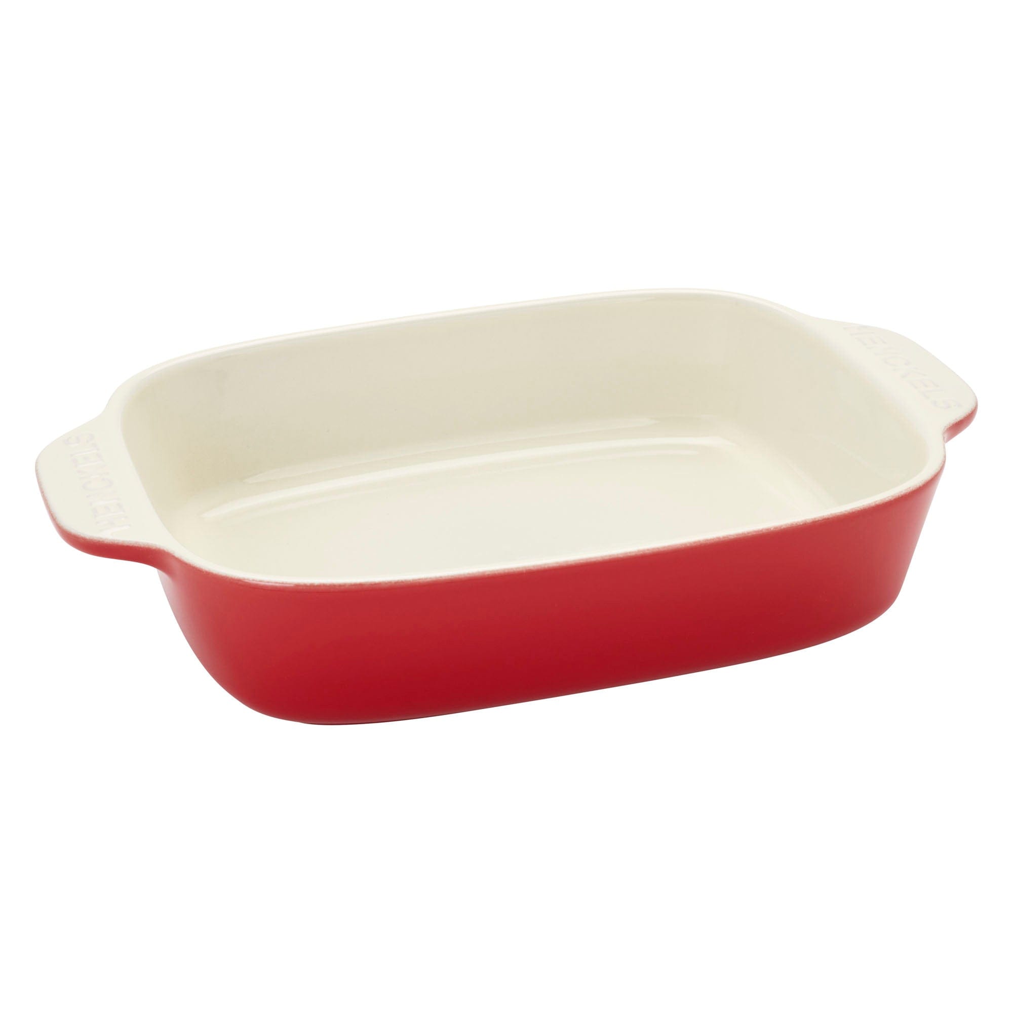 Henckels Ceramic 8-pc Mixed Bakeware & Serving Set - Cherry Red