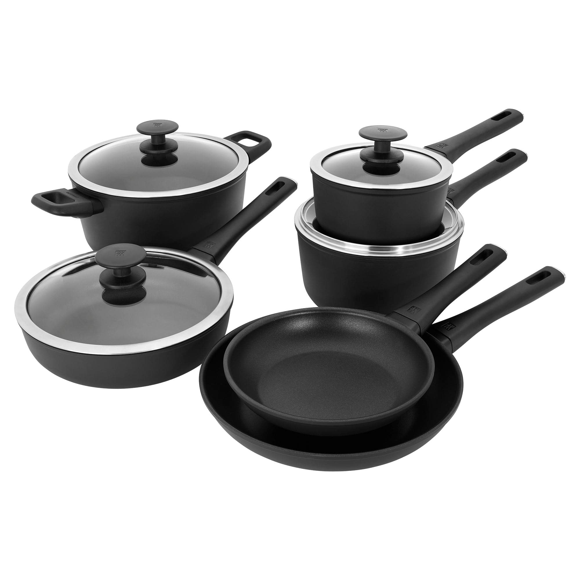 Zwilling Madura Plus Forged 10-pc Aluminum Nonstick Cookware Set