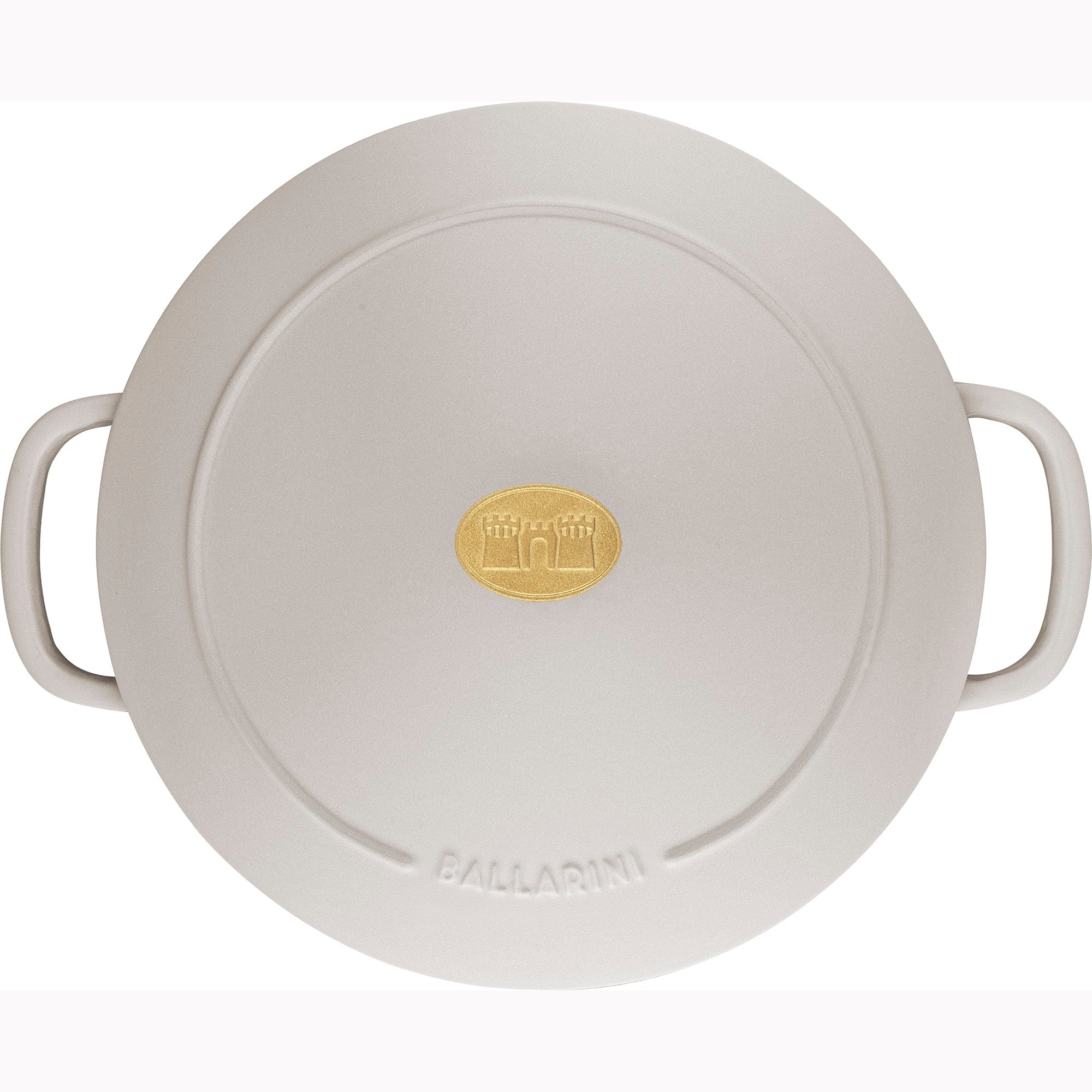 Ballarini Bellamonte Cast Iron 5.75-qt Round Dutch Oven - Crema White