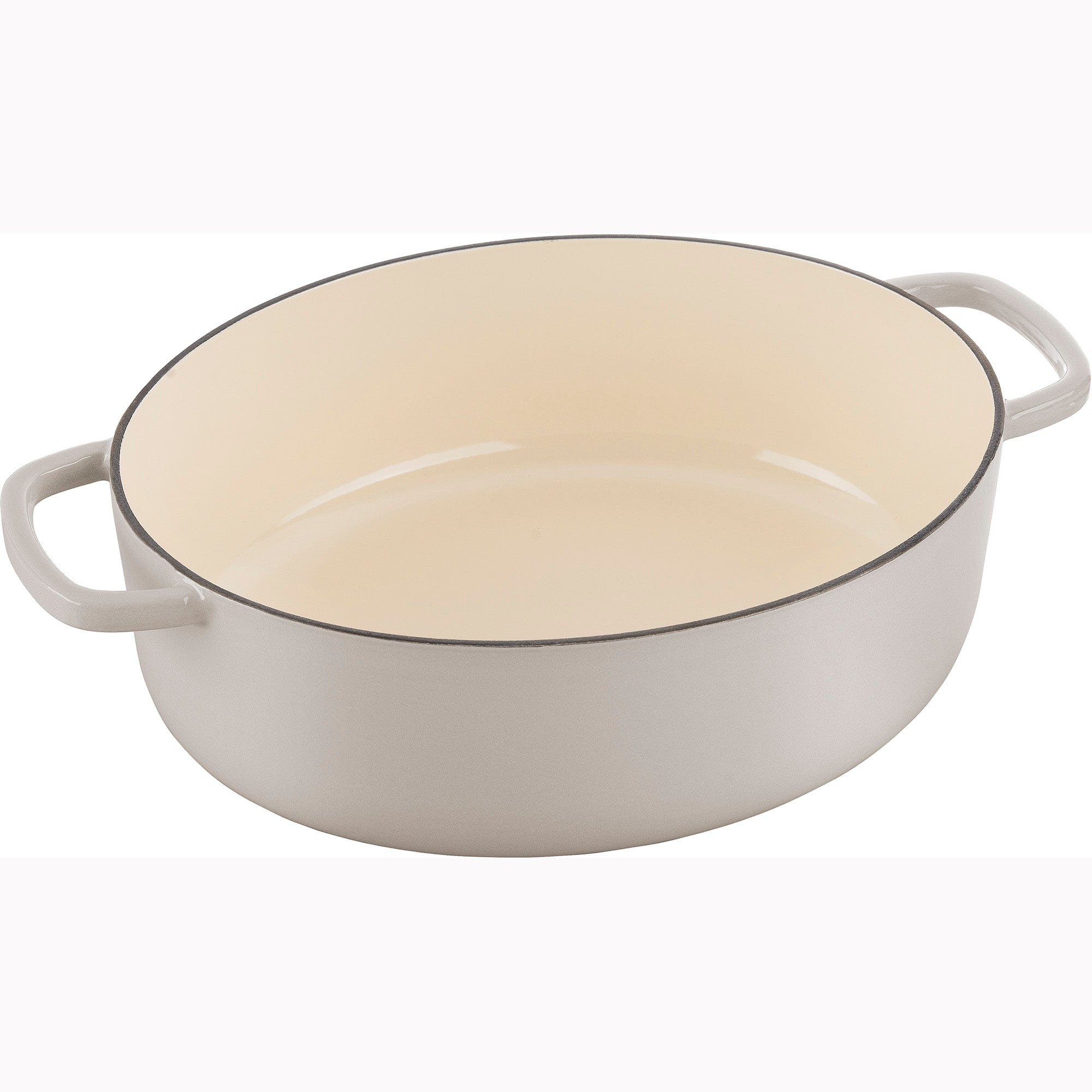 Ballarini Bellamonte Cast Iron 4.75-qt Oval Dutch Oven - Crema White