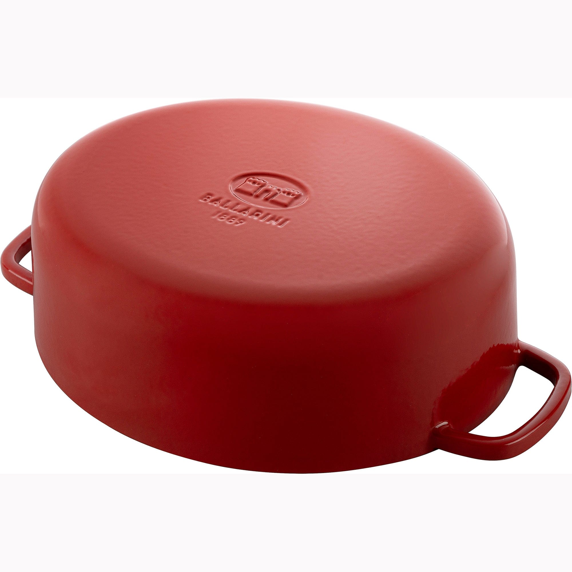 Ballarini Bellamonte Cast Iron 4.75-qt Oval Dutch Oven - Pomodoro Red