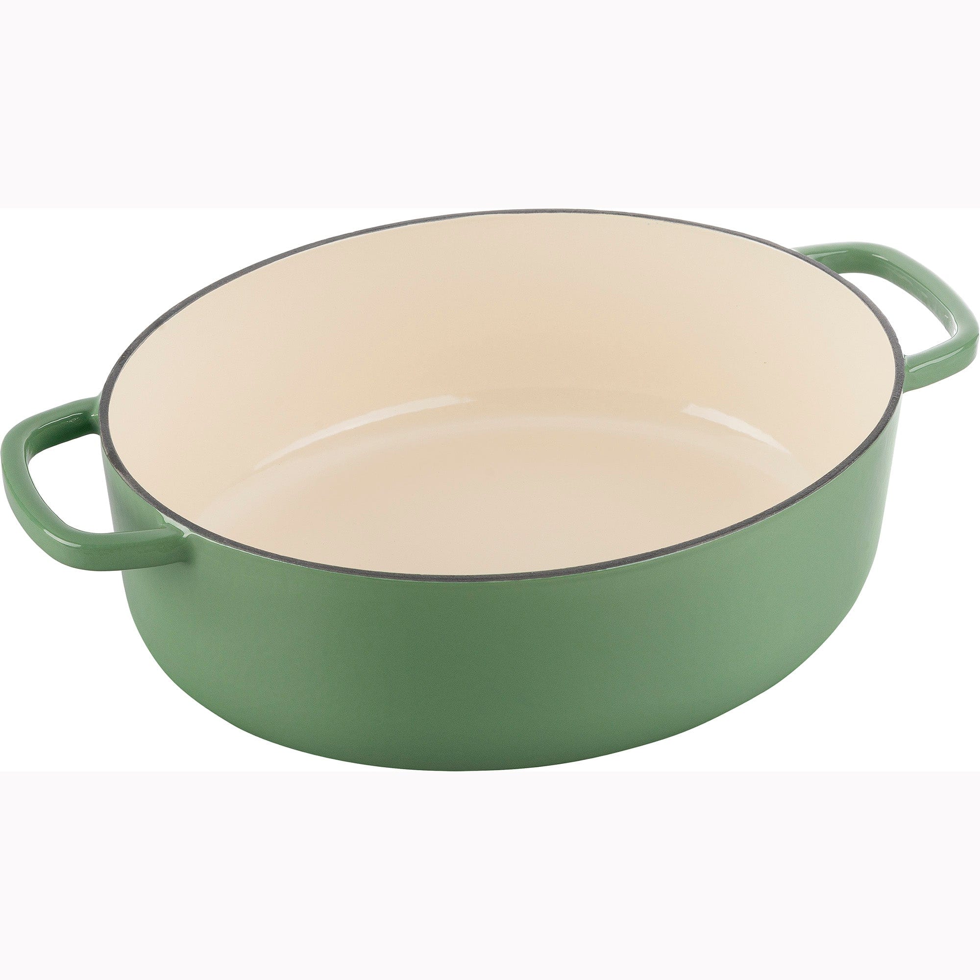 Ballarini Bellamonte Cast Iron 4.75-qt Oval Dutch Oven - Saggio Green