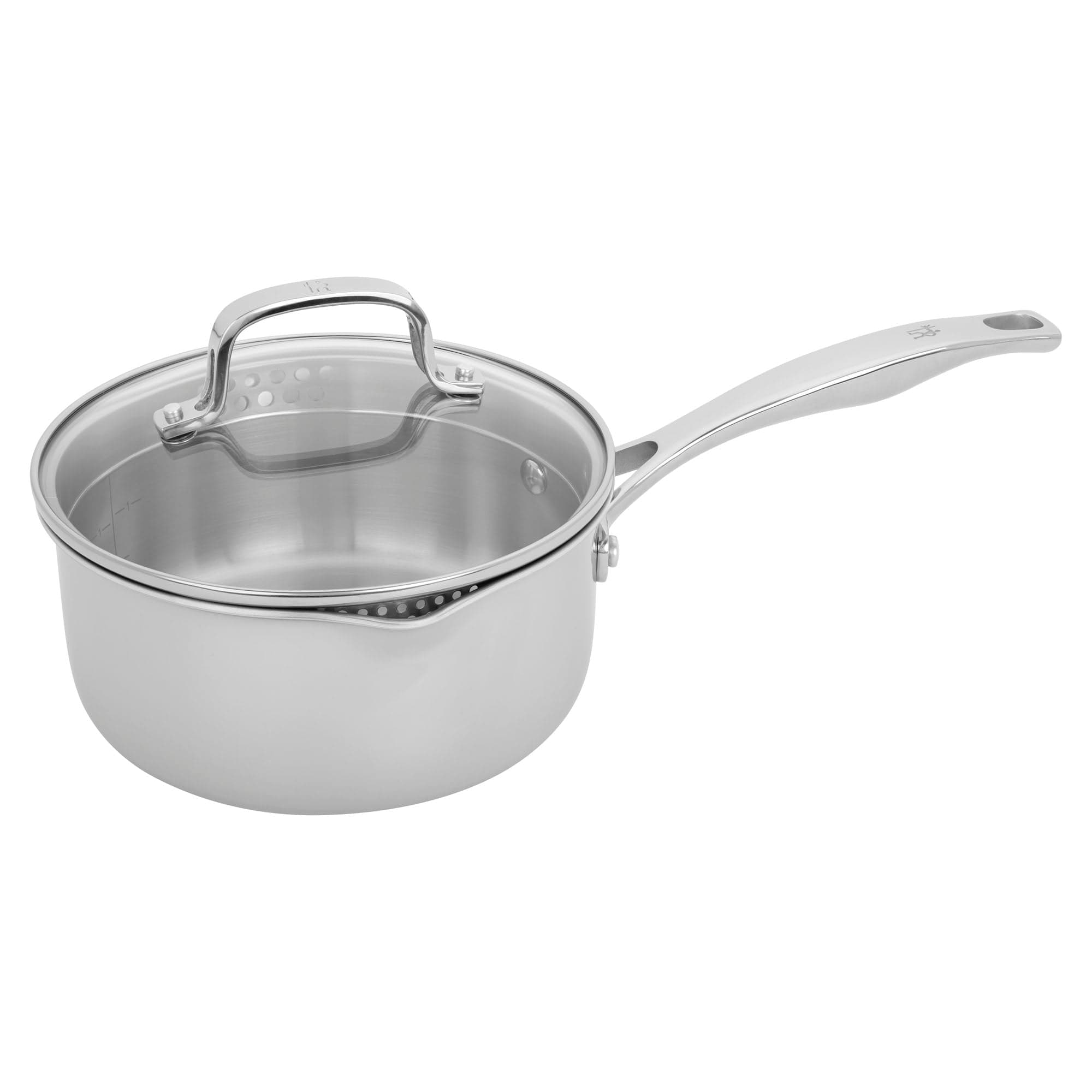 Henckels Clad H3 2-qt Stainless Steel Saucepan with Lid