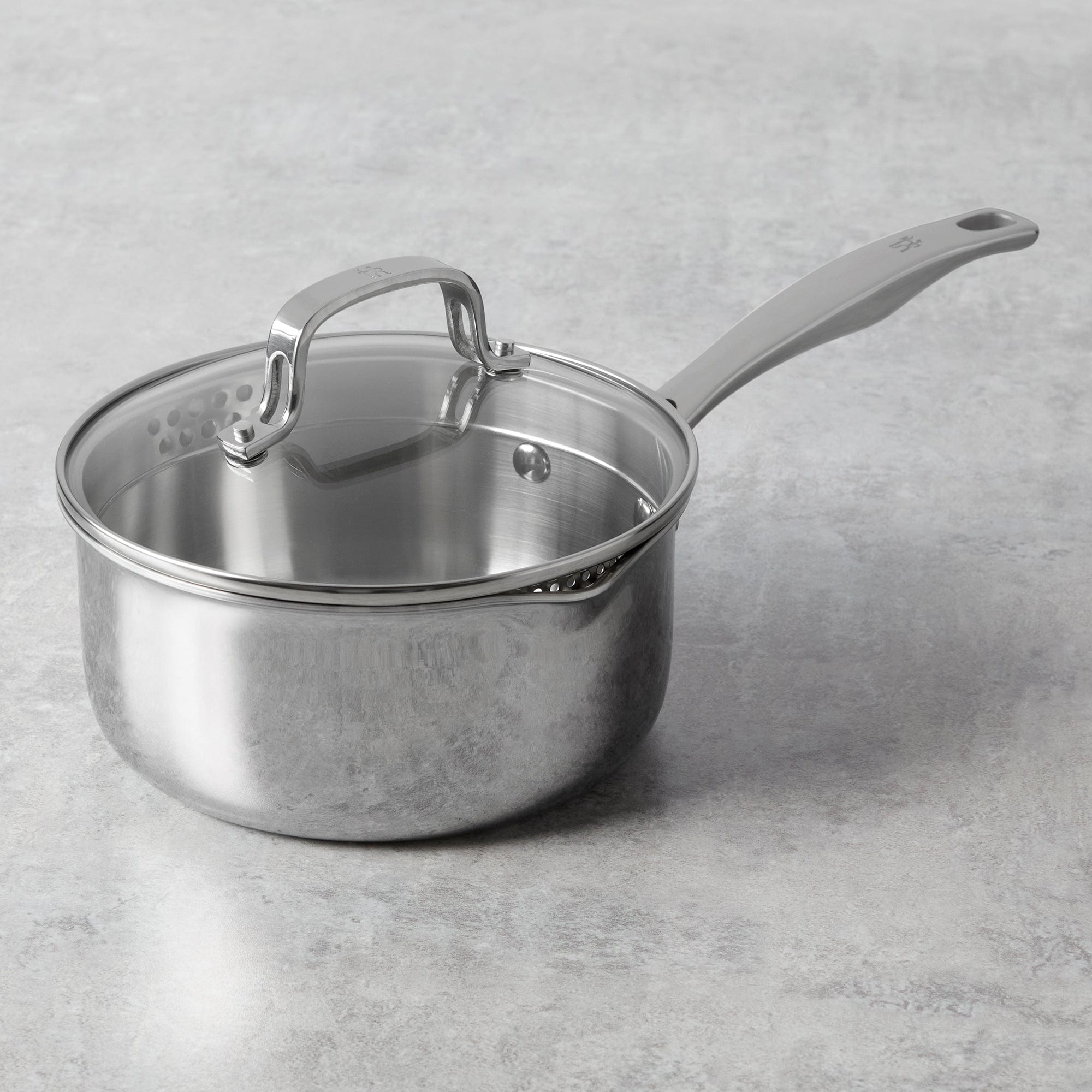 Henckels Clad H3 2-qt Stainless Steel Saucepan with Lid