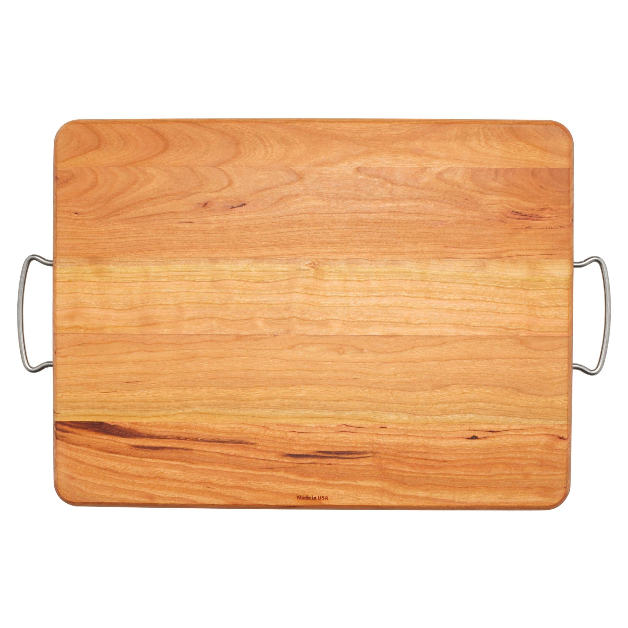 Zwilling Cherry Wood Carving Board with Handles