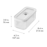 Zwilling Fresh & Save Cube Box, Plastic, Airtight Dry Food Storage Container, Medium Cube, M Container, .74-qt