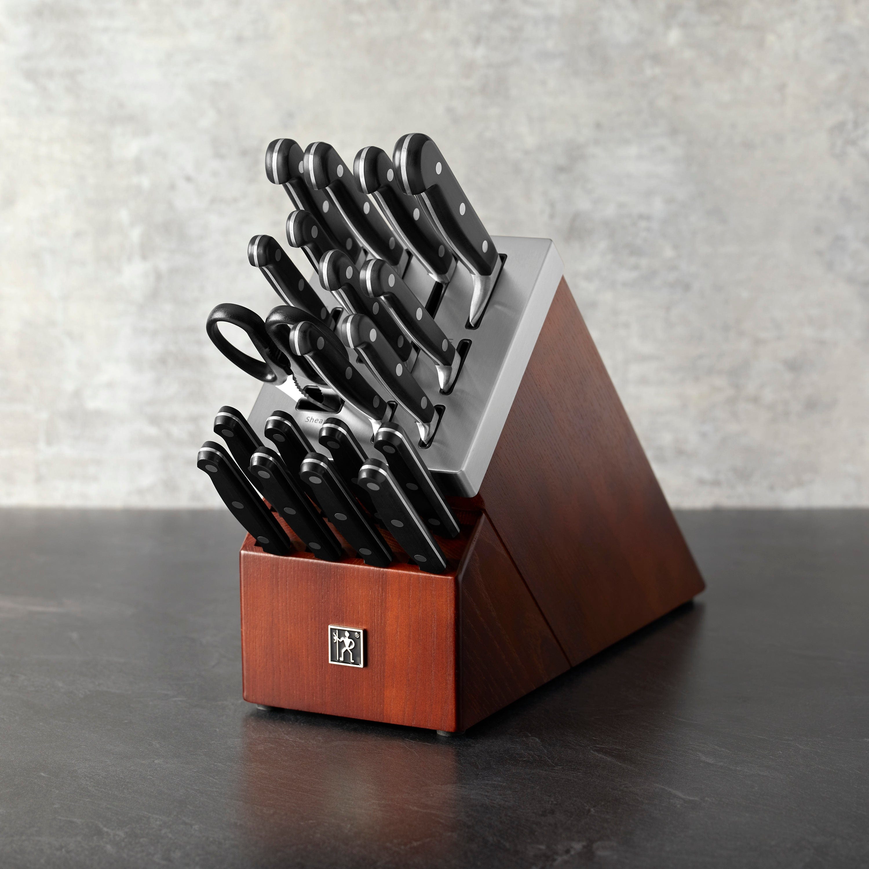 Henckels Classic Precision 20-pc Self-Sharpening Knife Block Set