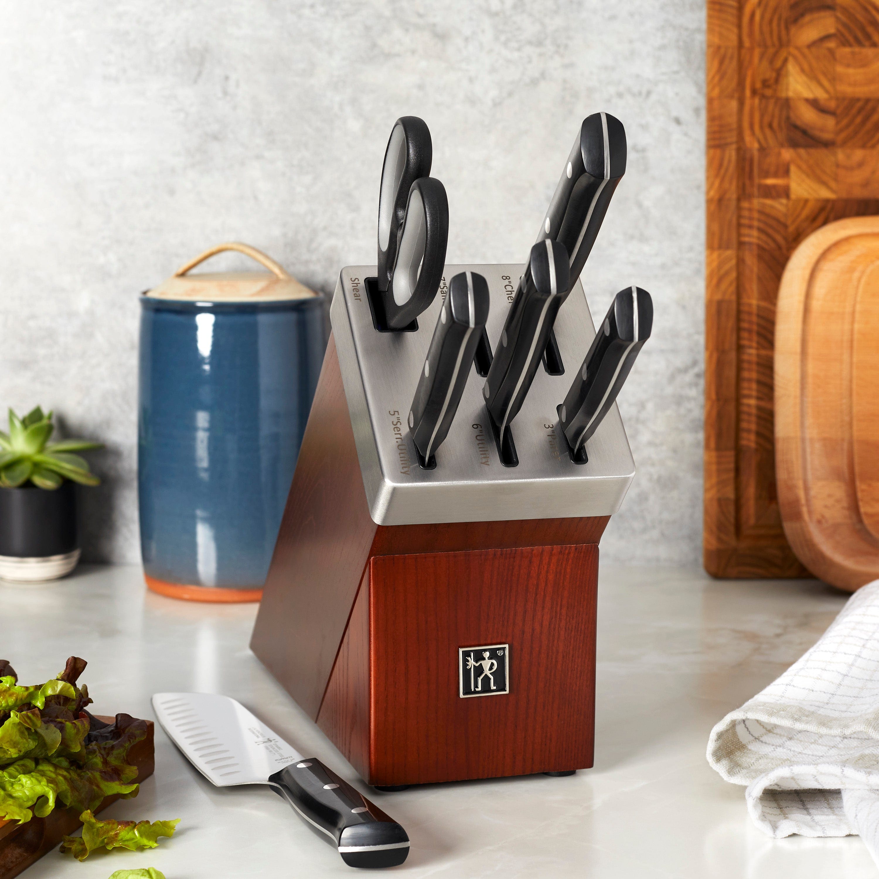 Henckels Dynamic 7-pc Self-Sharpening Knife Block Set