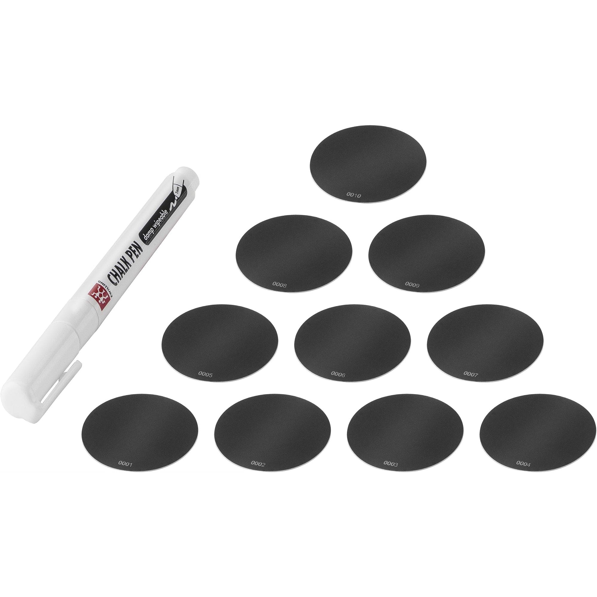 Zwilling Fresh & Save Cube 10-pc Silicone Labels with Chalk Marker Set