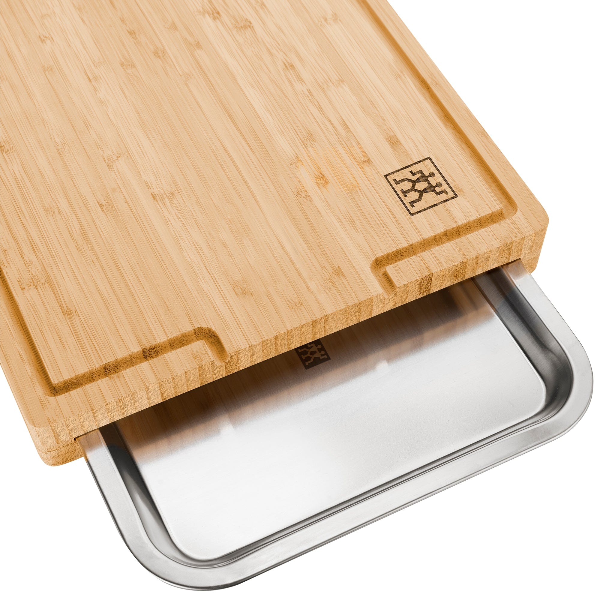 Zwilling BBQ+ Bamboo Cutting Board with Tray