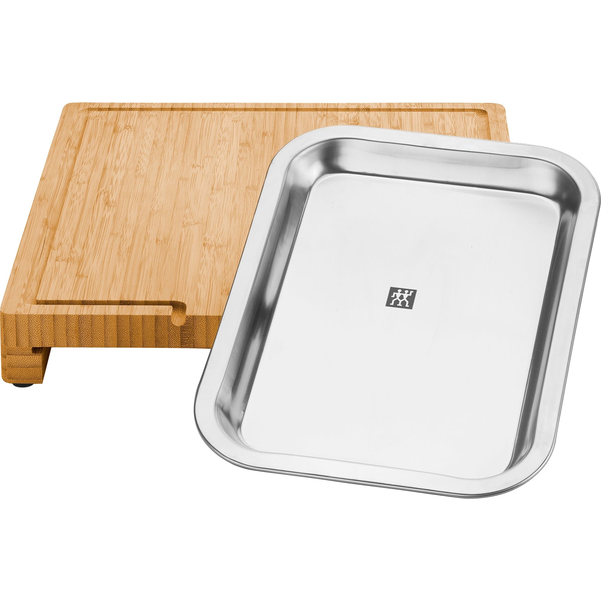 Zwilling BBQ+ Bamboo Cutting Board with Tray