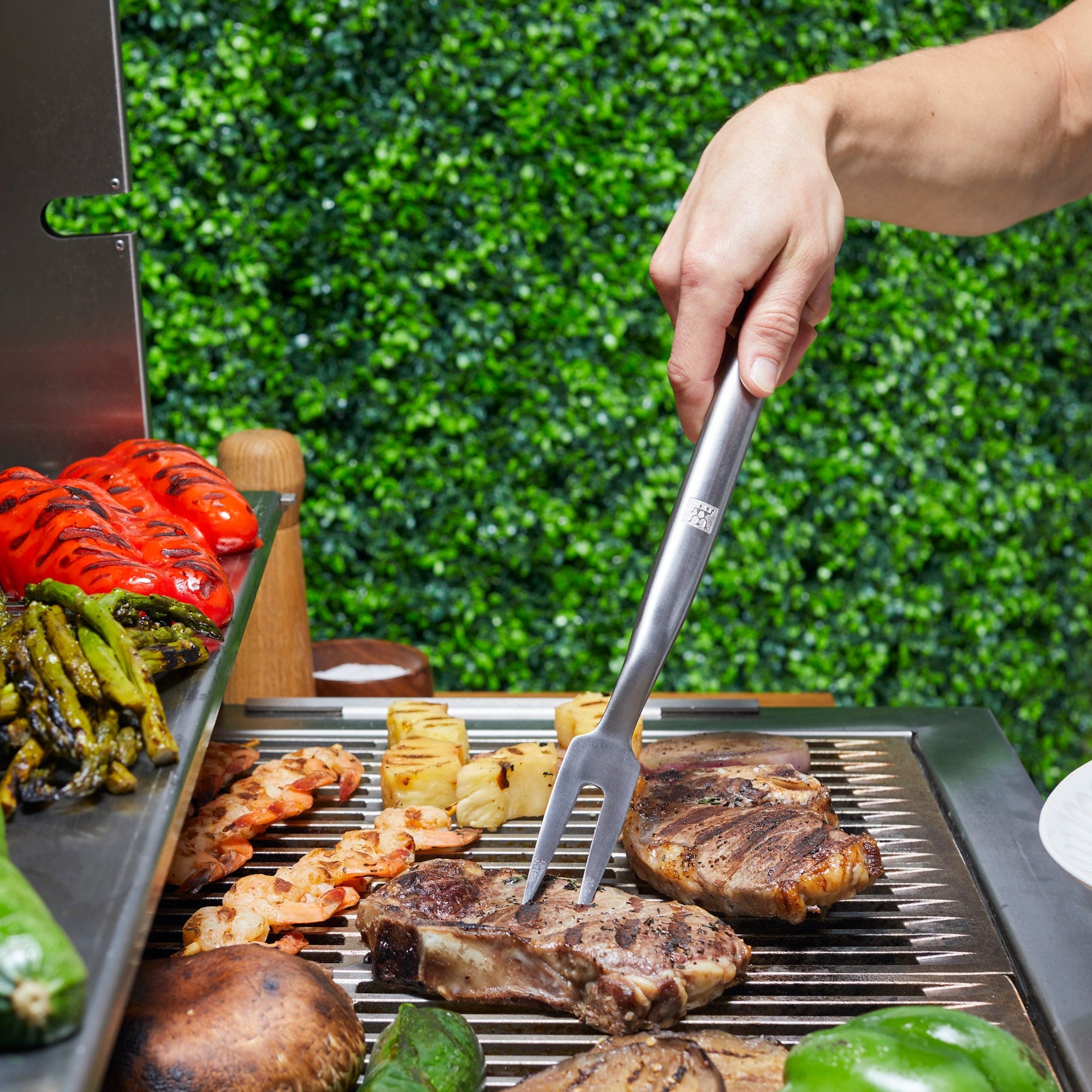 Zwilling BBQ+ Stainless Steel Grill Meat Fork