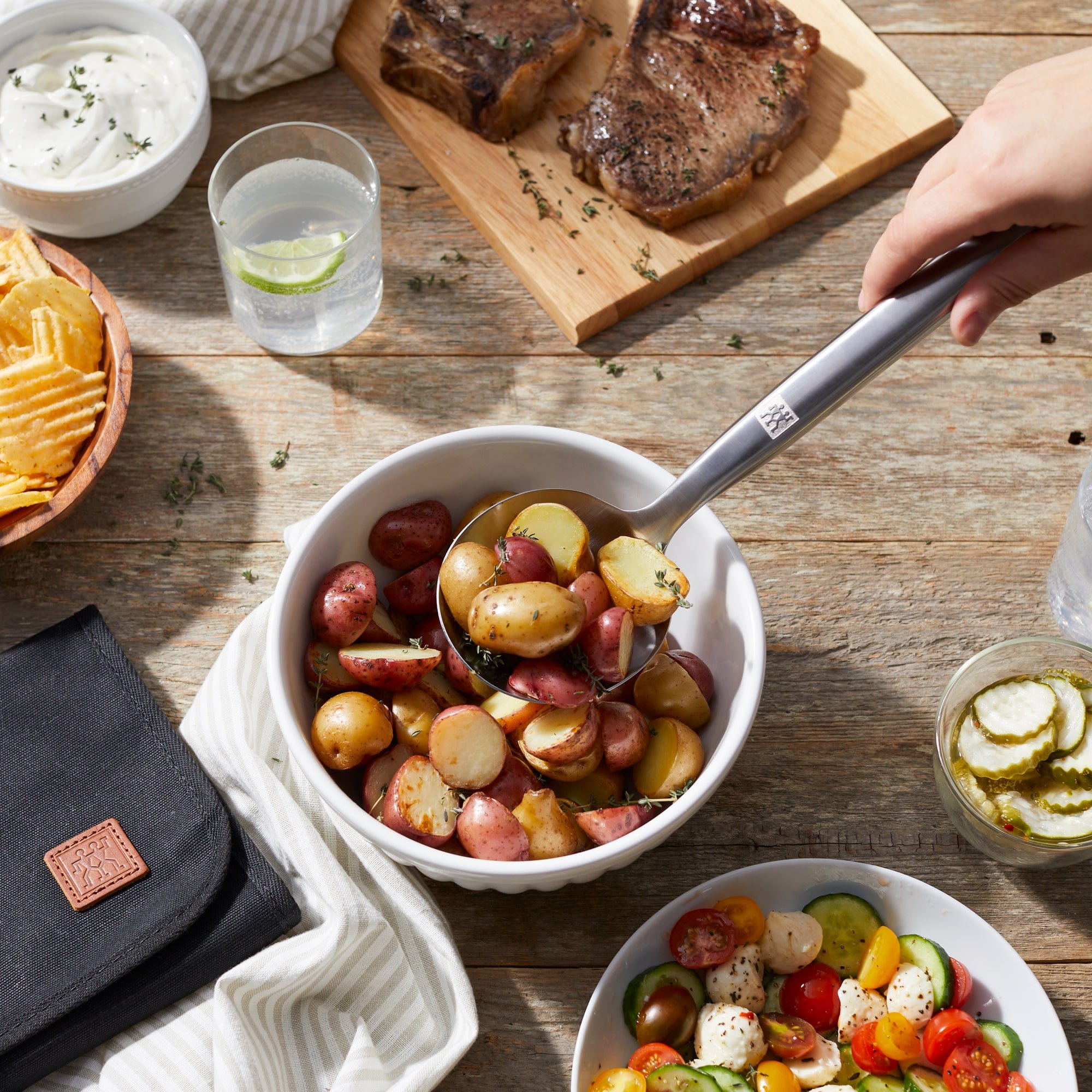 Zwilling BBQ+ Stainless Steel Serving Spoon