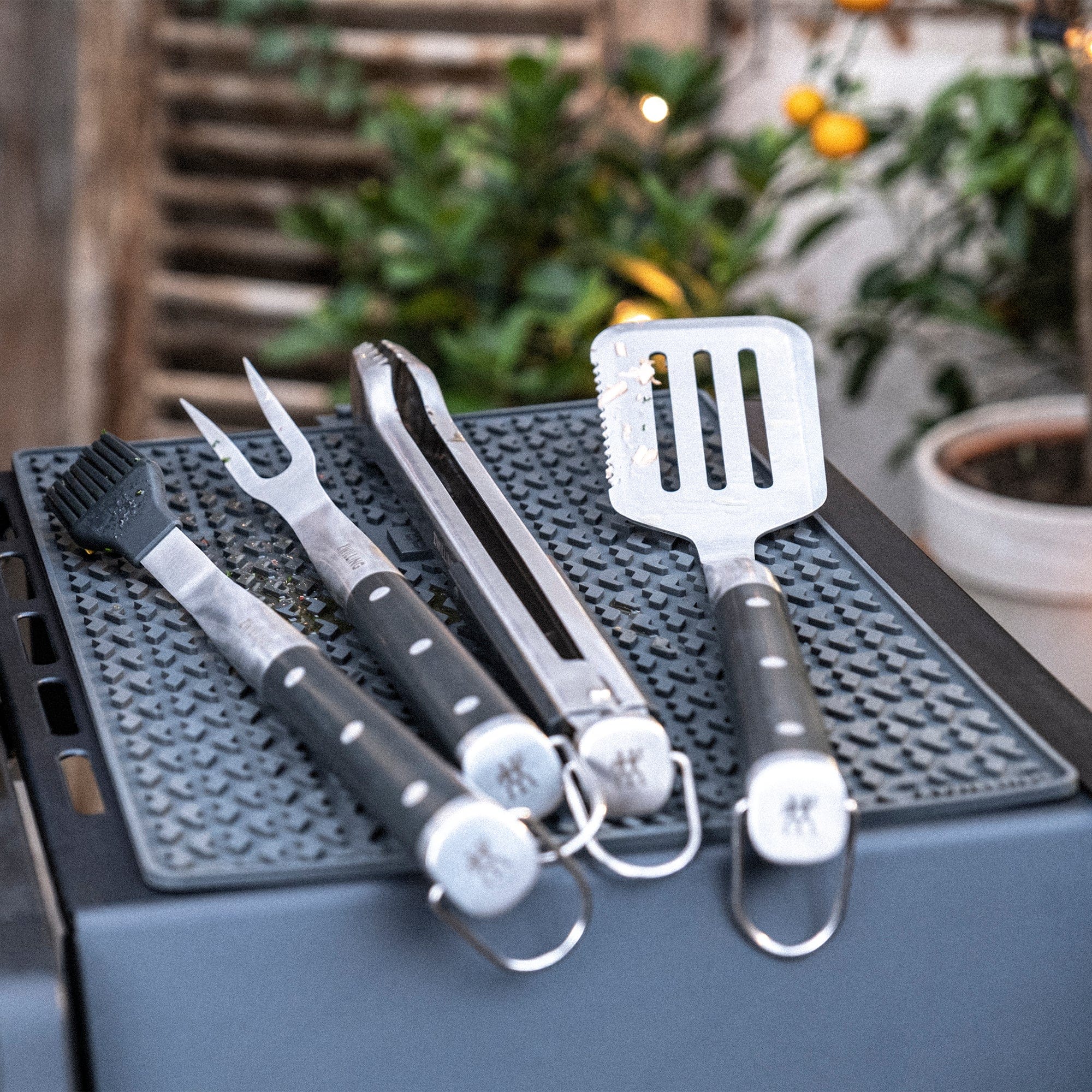 Zwilling BBQ+ 5-pc Stainless Steel Grill Tool Set