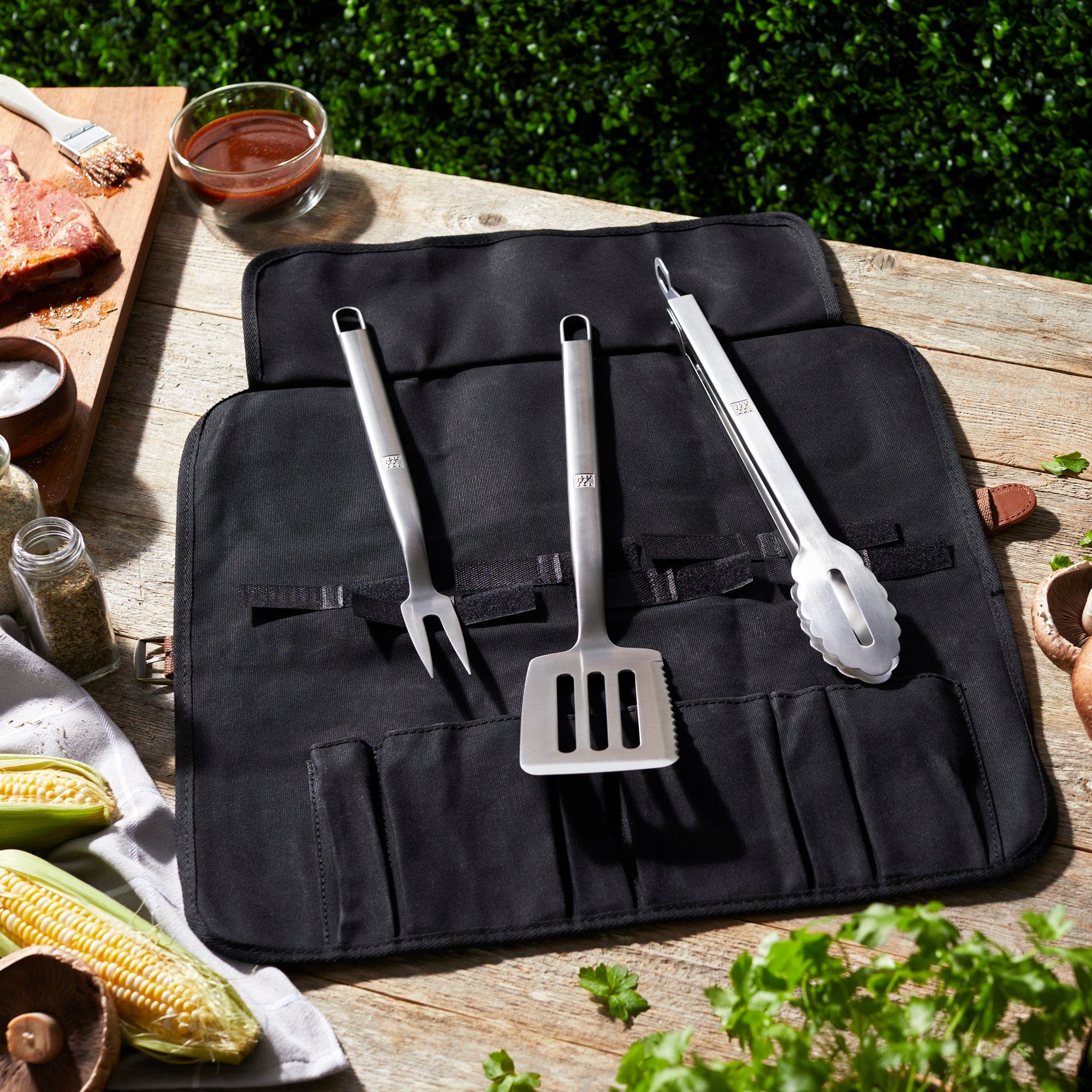 Zwilling BBQ+ 4-pc Stainless Steel Grill Tool Set