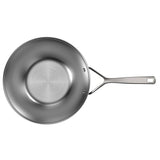 Demeyere Black 5 Stainless Steel Wok, with Ceramic Exterior Coating 3.2-qt