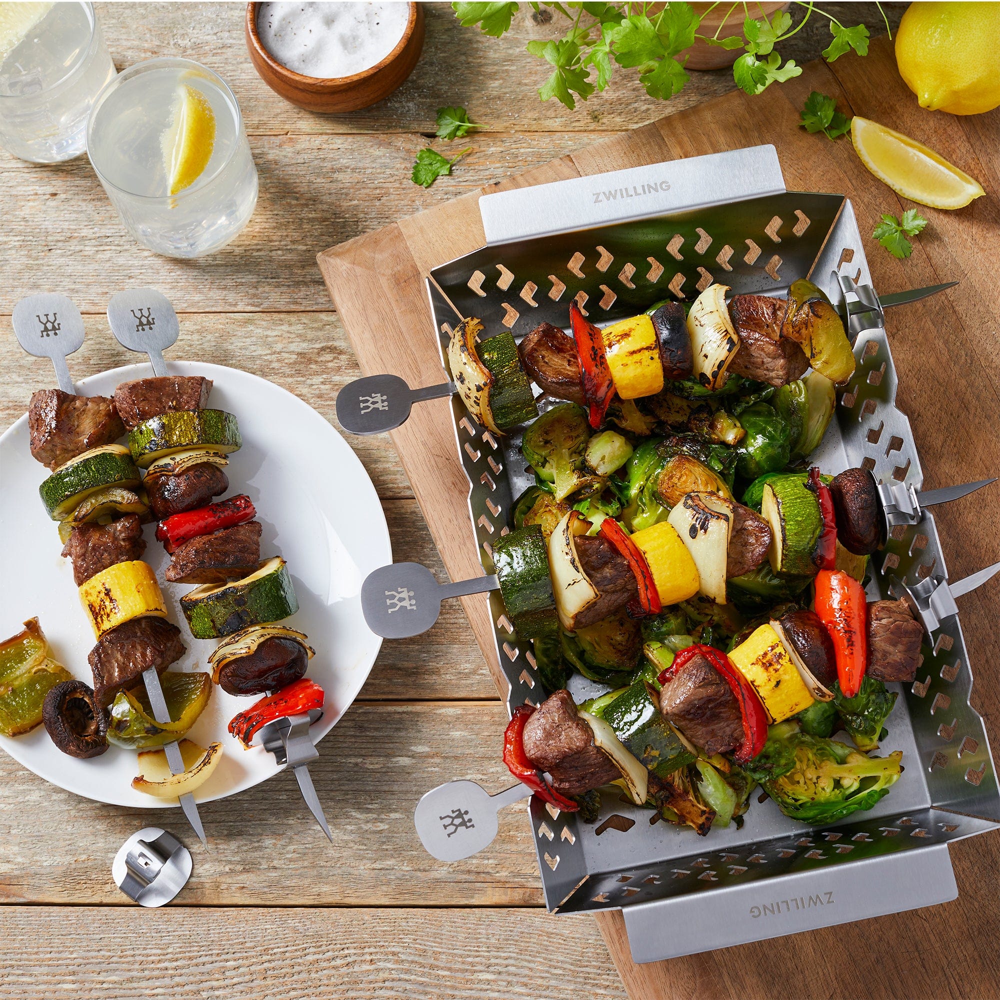 Zwilling BBQ+ 6-pc Grill Kabob Set