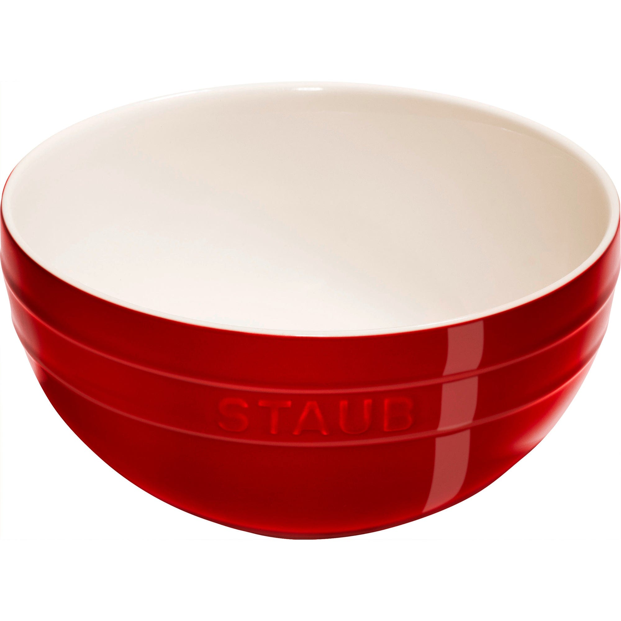 Staub Ceramic 2-pc Nested Mixing Bowl Set - Cherry