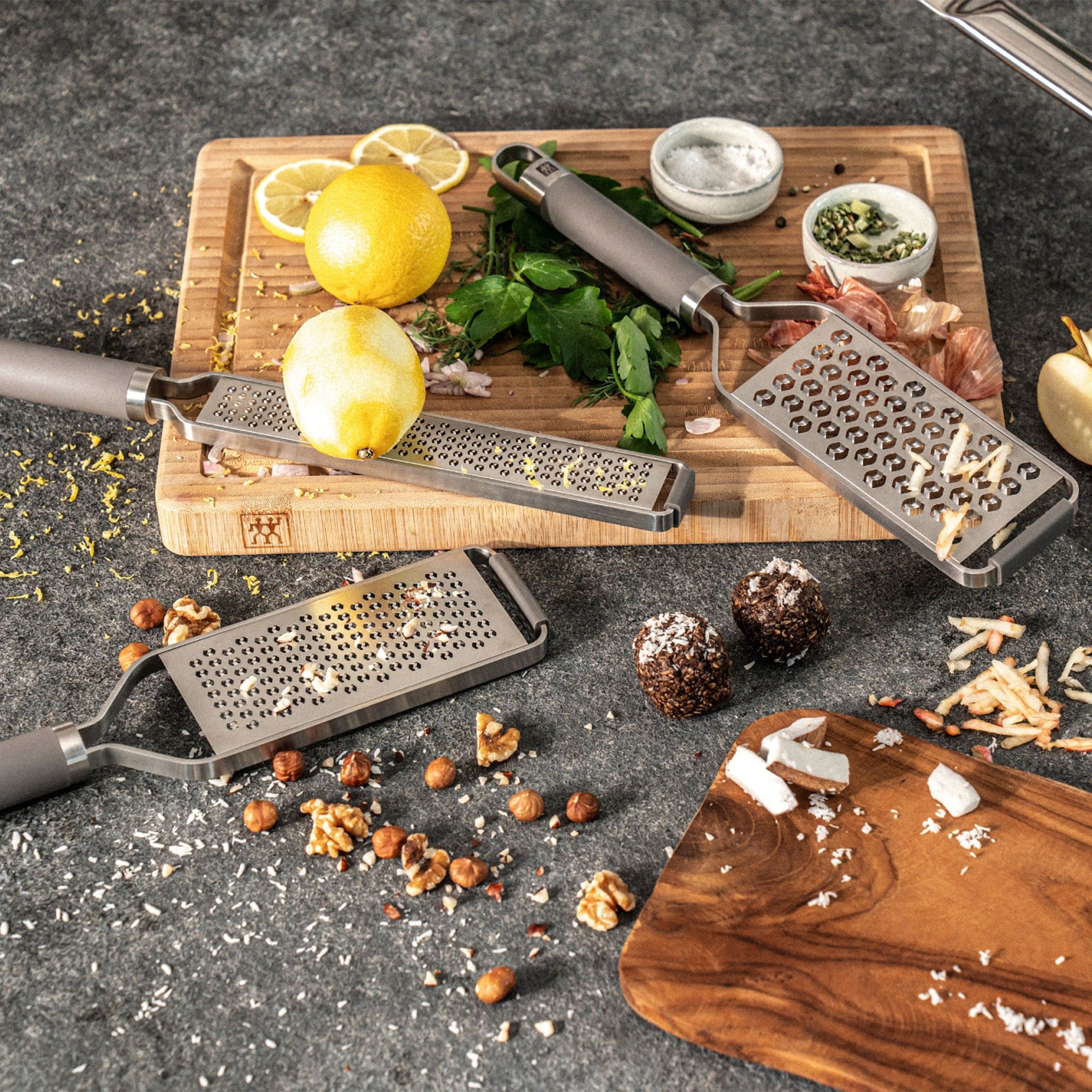 Zwilling Pro Grater, zester, grey