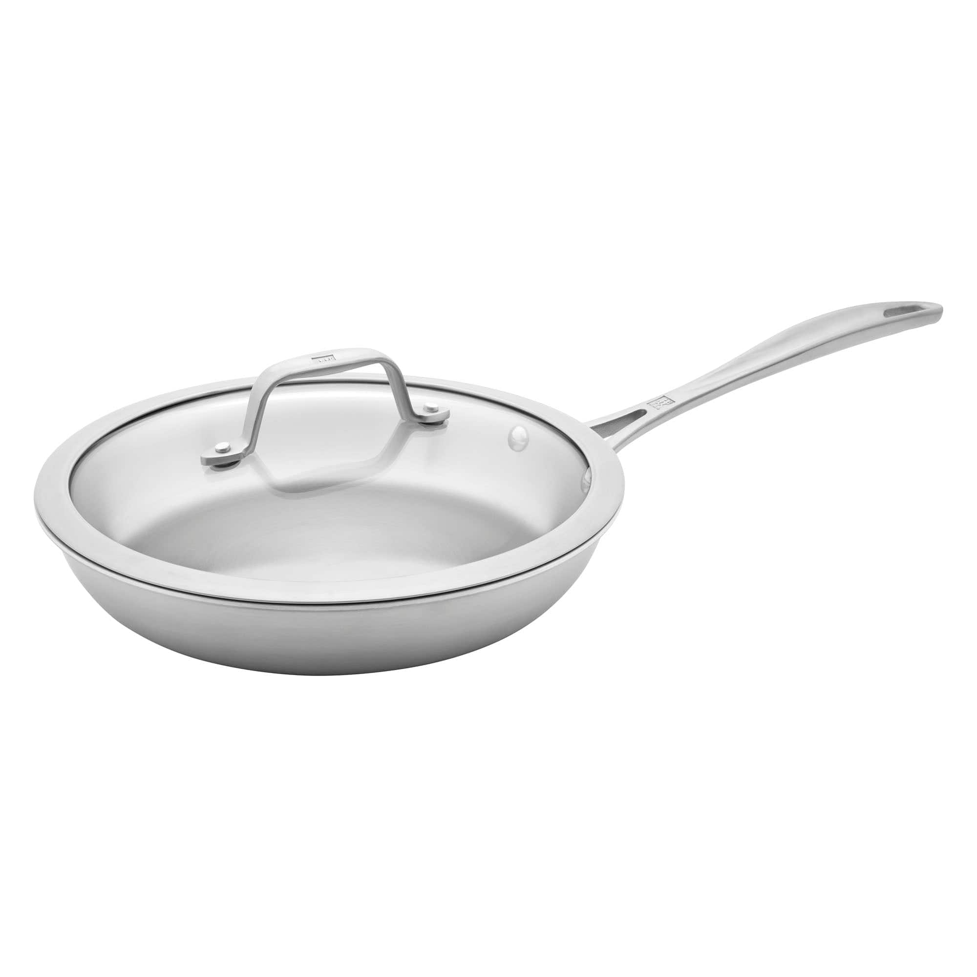 Zwilling Spirit 3-ply 9.5-inch Stainless Steel Fry Pan with Lid