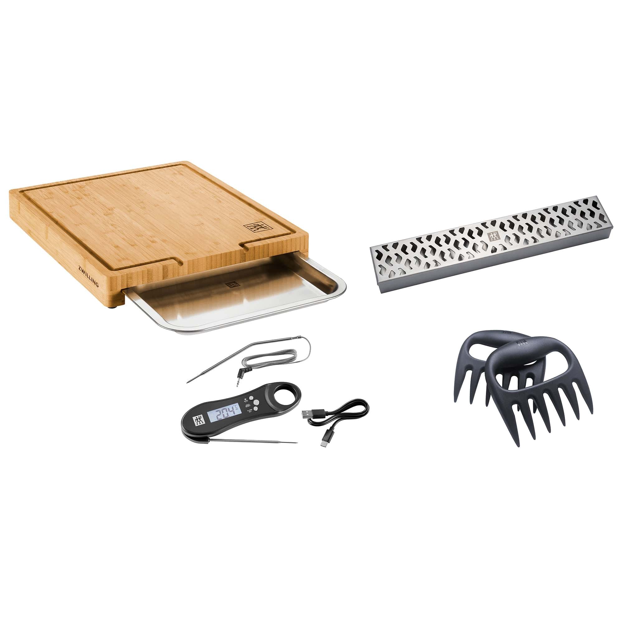 Zwilling BBQ+ 4-pc Grill Smoker Set