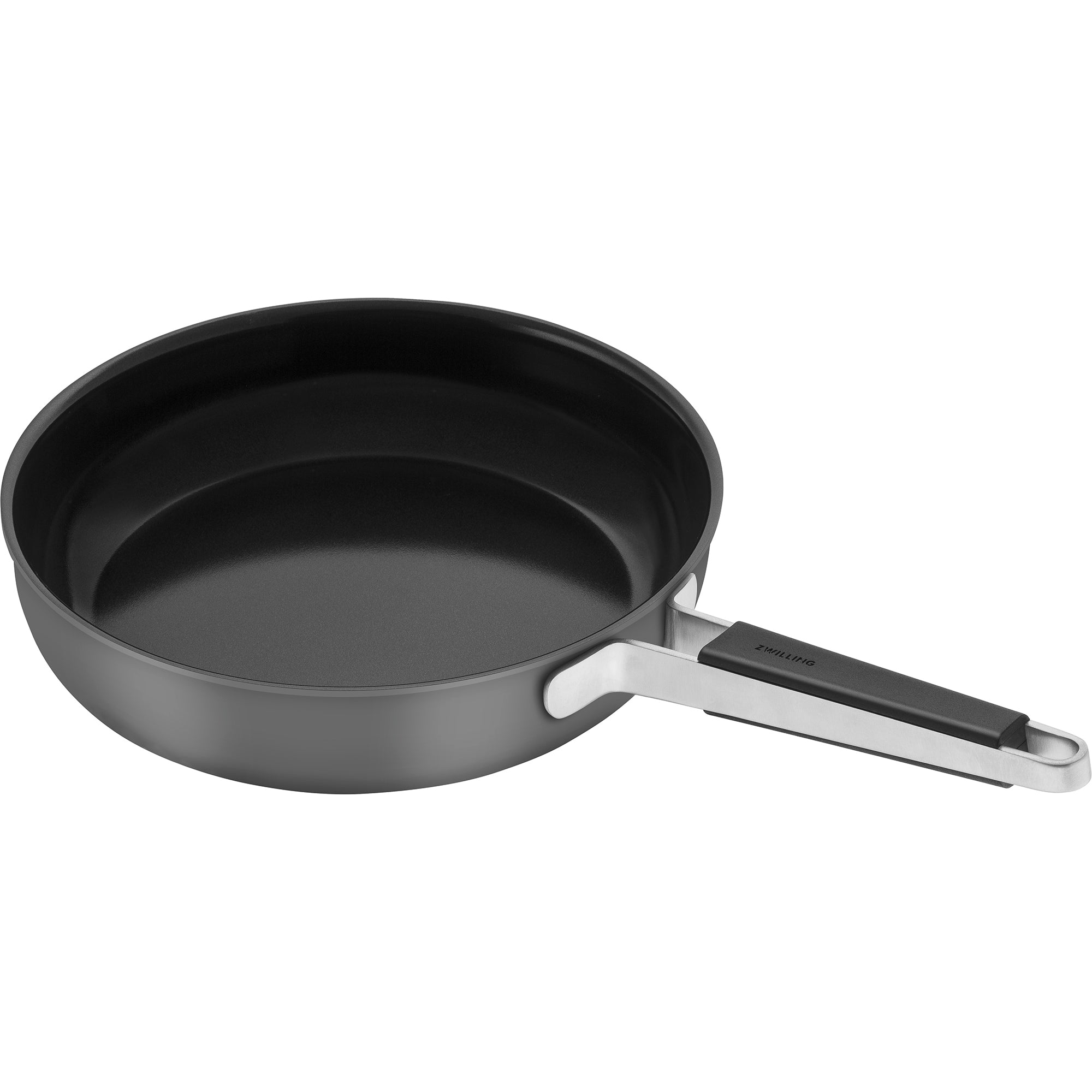 Zwilling Pure 11-inch Stainless Steel Ceramic Nonstick Fry Pan, Grey