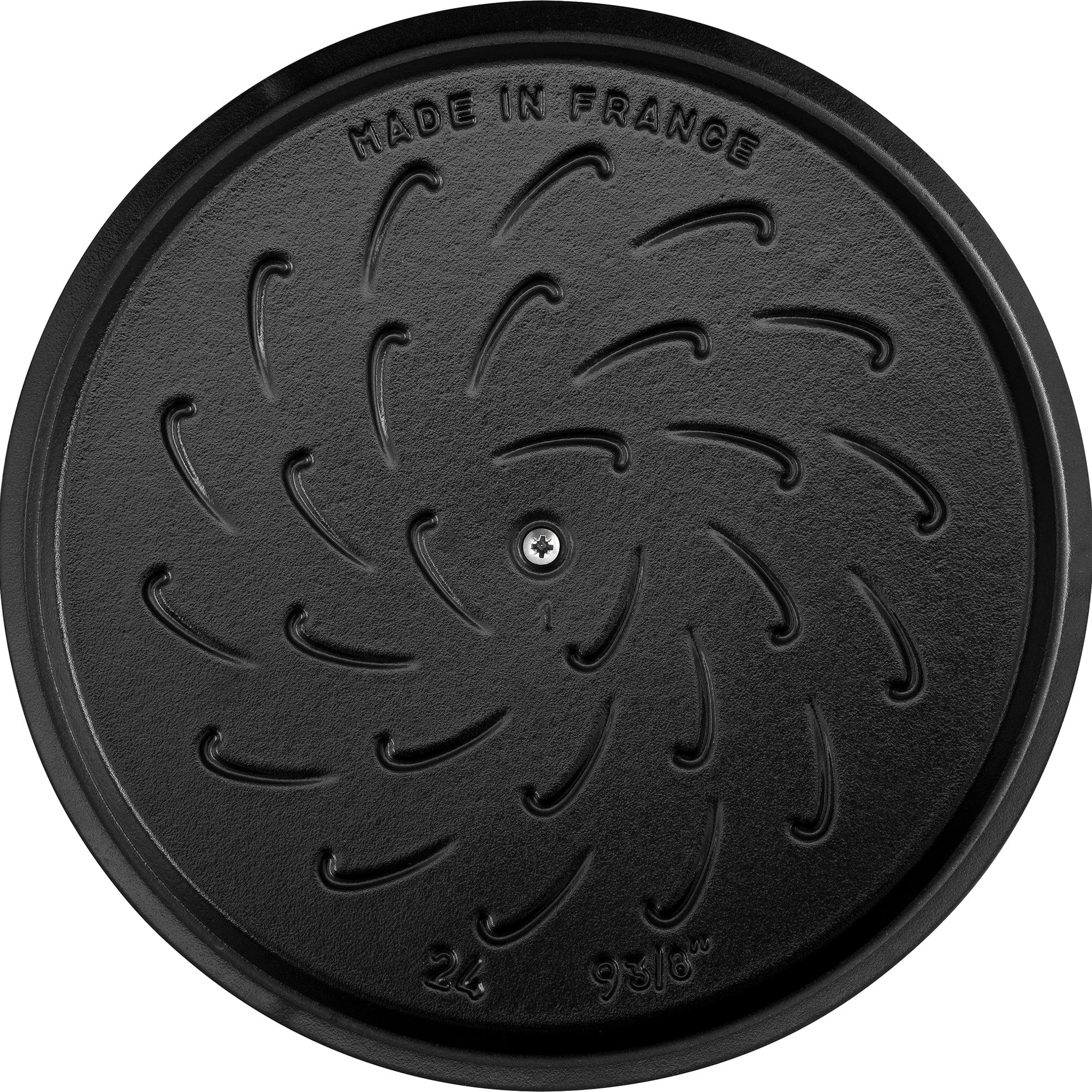 Staub Cast Iron 3.75-qt Essential French Oven with Dragon Lid - Matte Black