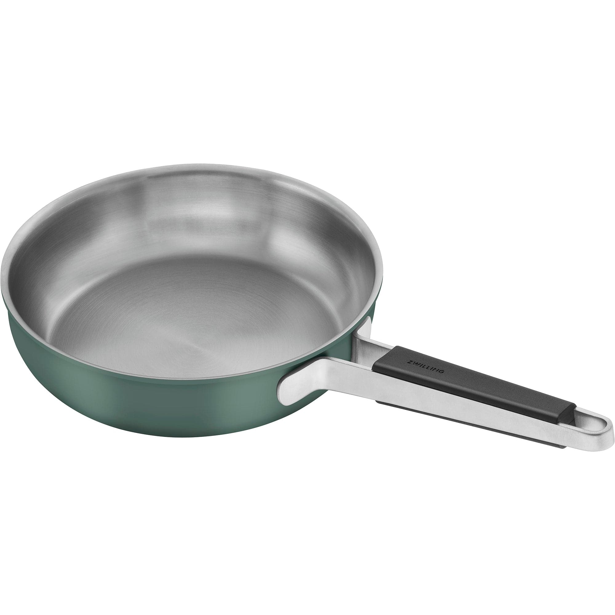 Zwilling Pure 9.5-inch Stainless Steel Fry Pan, Green