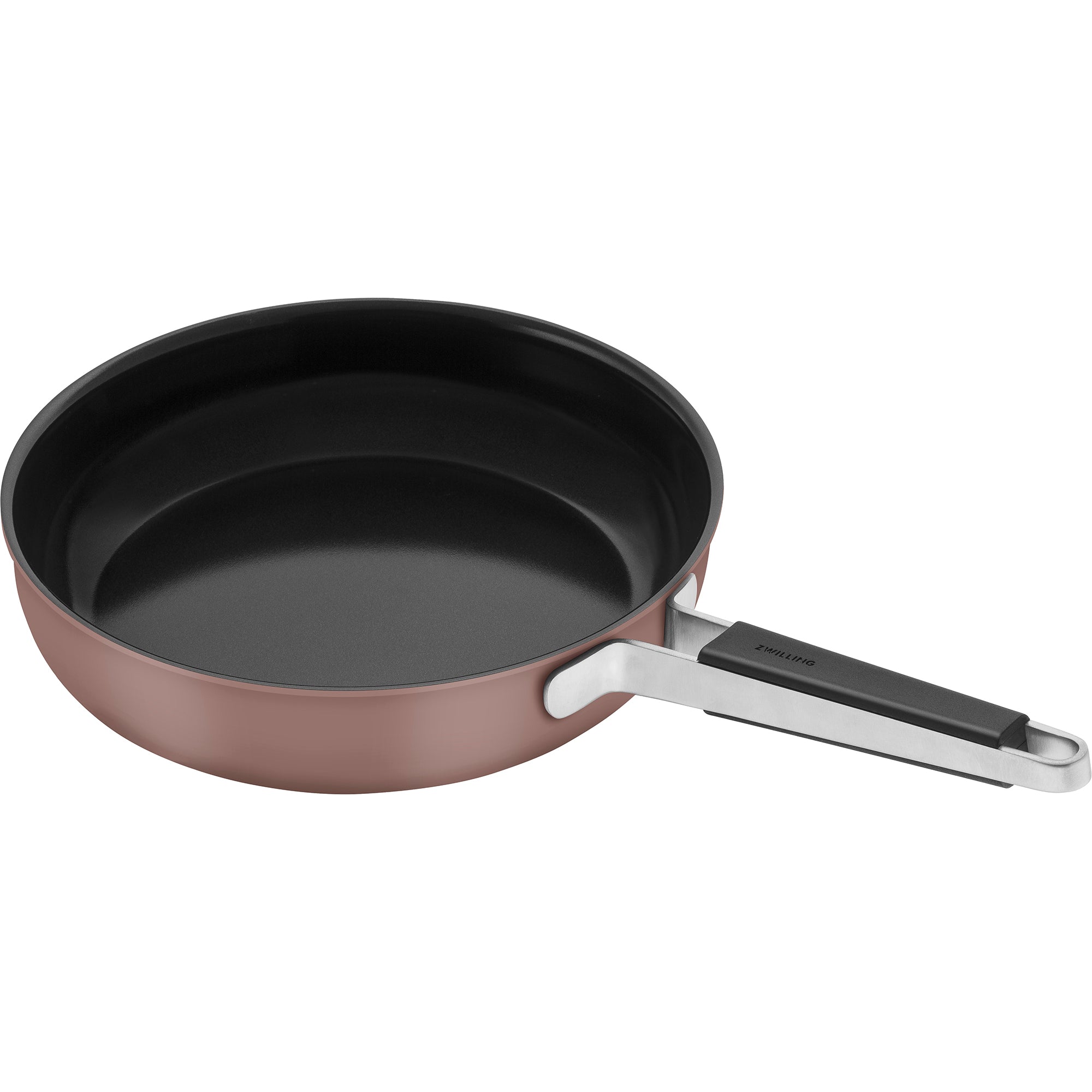 Zwilling Pure 11-inch Stainless Steel Ceramic Nonstick Fry Pan, Rose