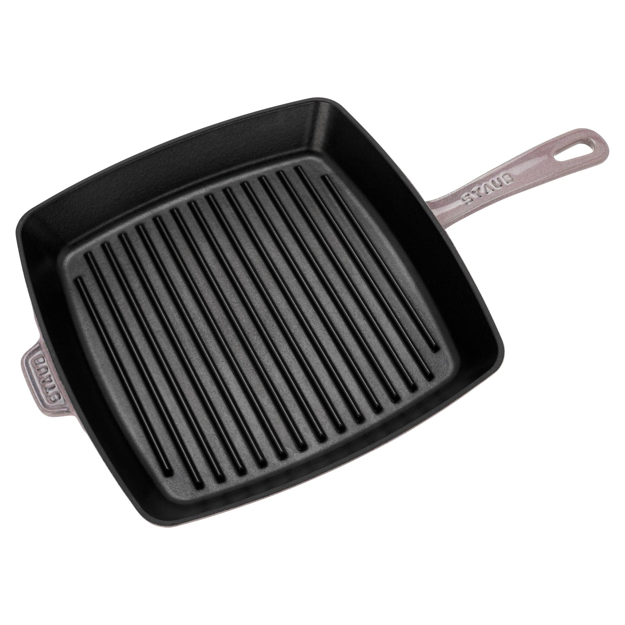 Staub Cast Iron 12-inch Square Grill Pan - Lilac