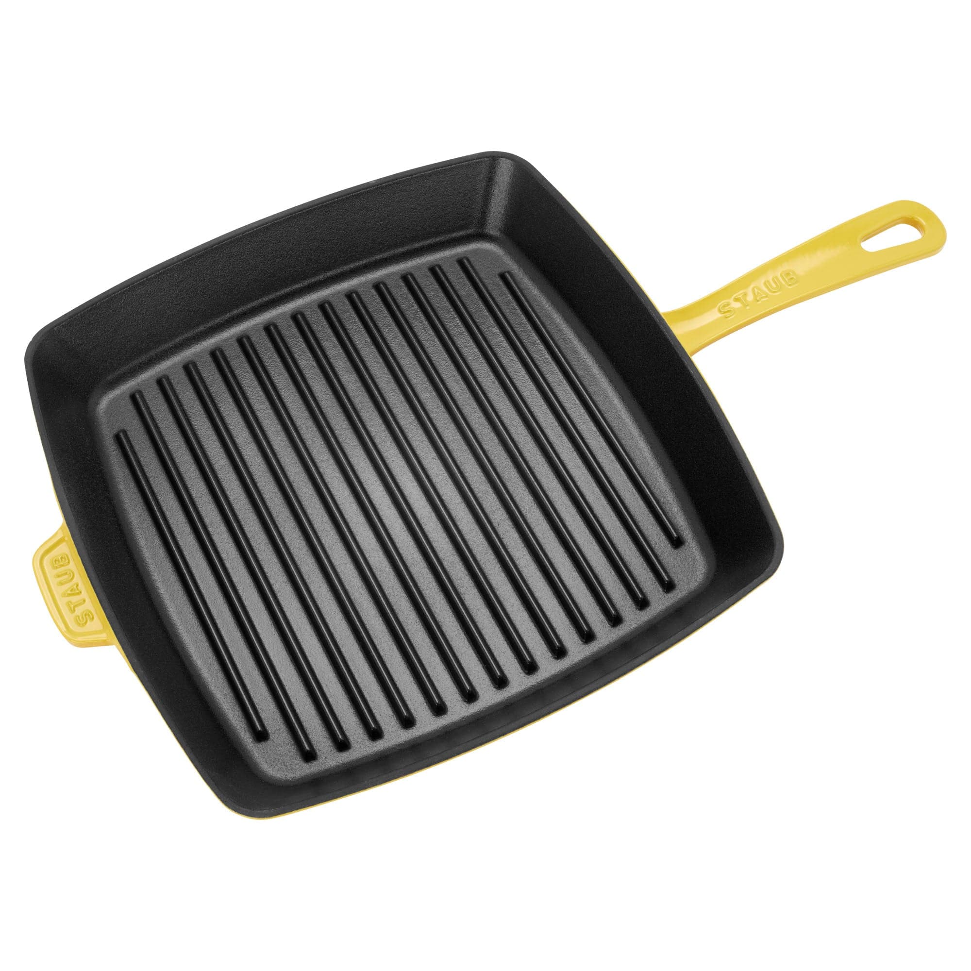 Staub Cast Iron 12-inch Square Grill Pan - Citron