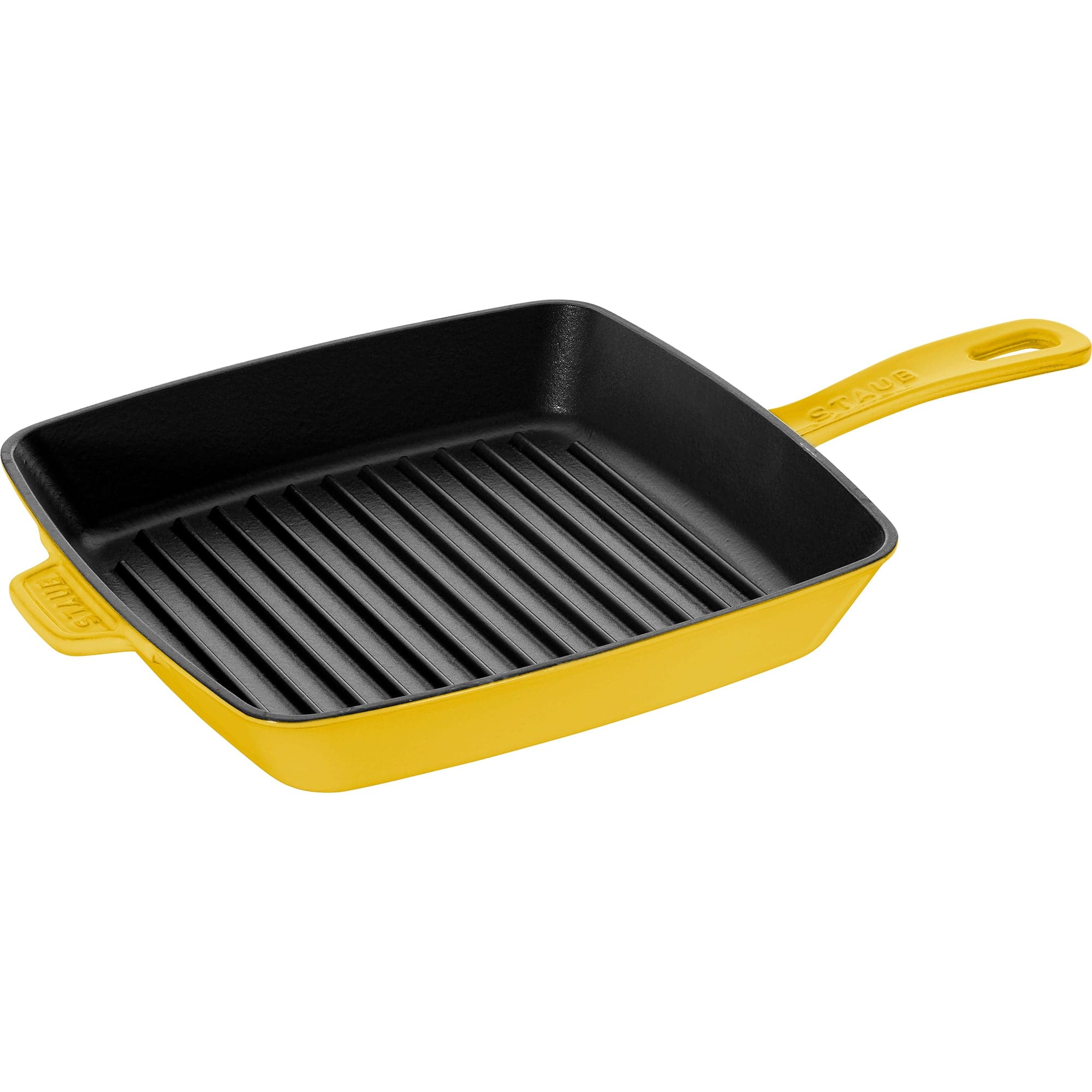 Staub Cast Iron 12-inch Square Grill Pan - Citron