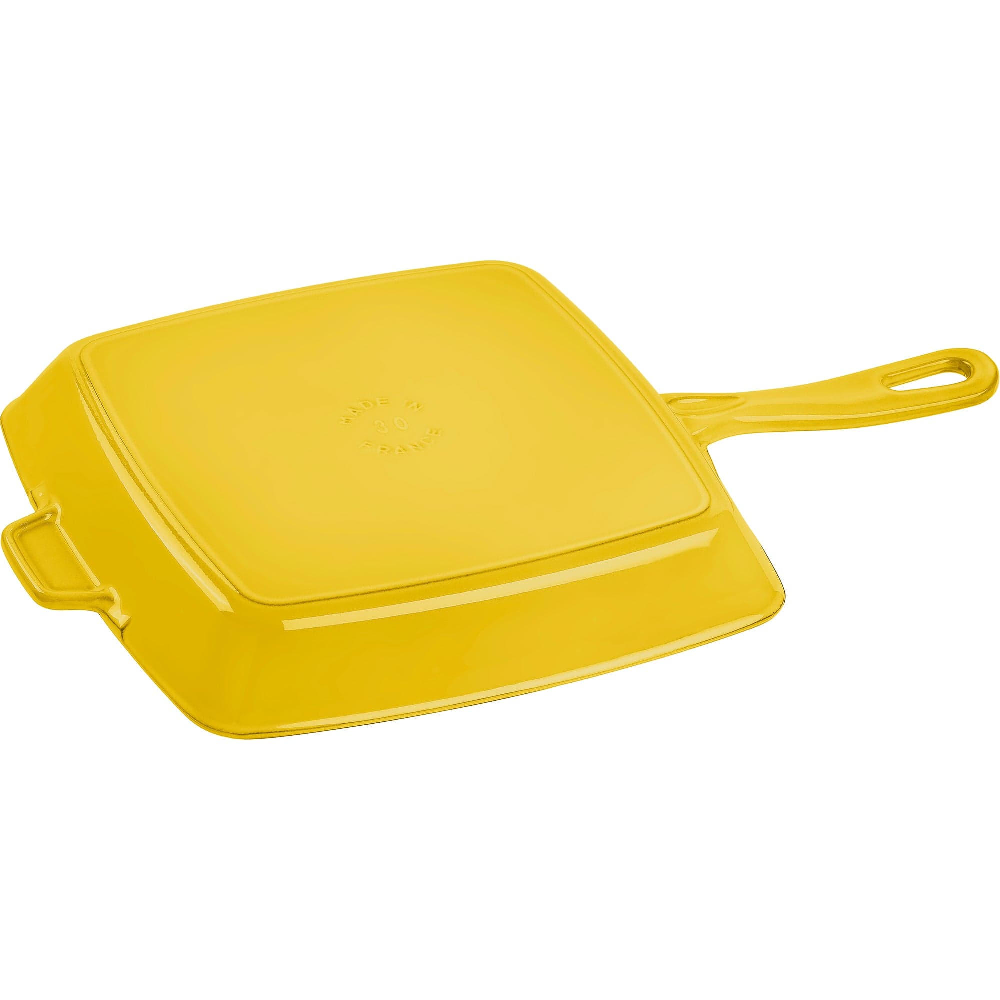 Staub Cast Iron 12-inch Square Grill Pan - Citron