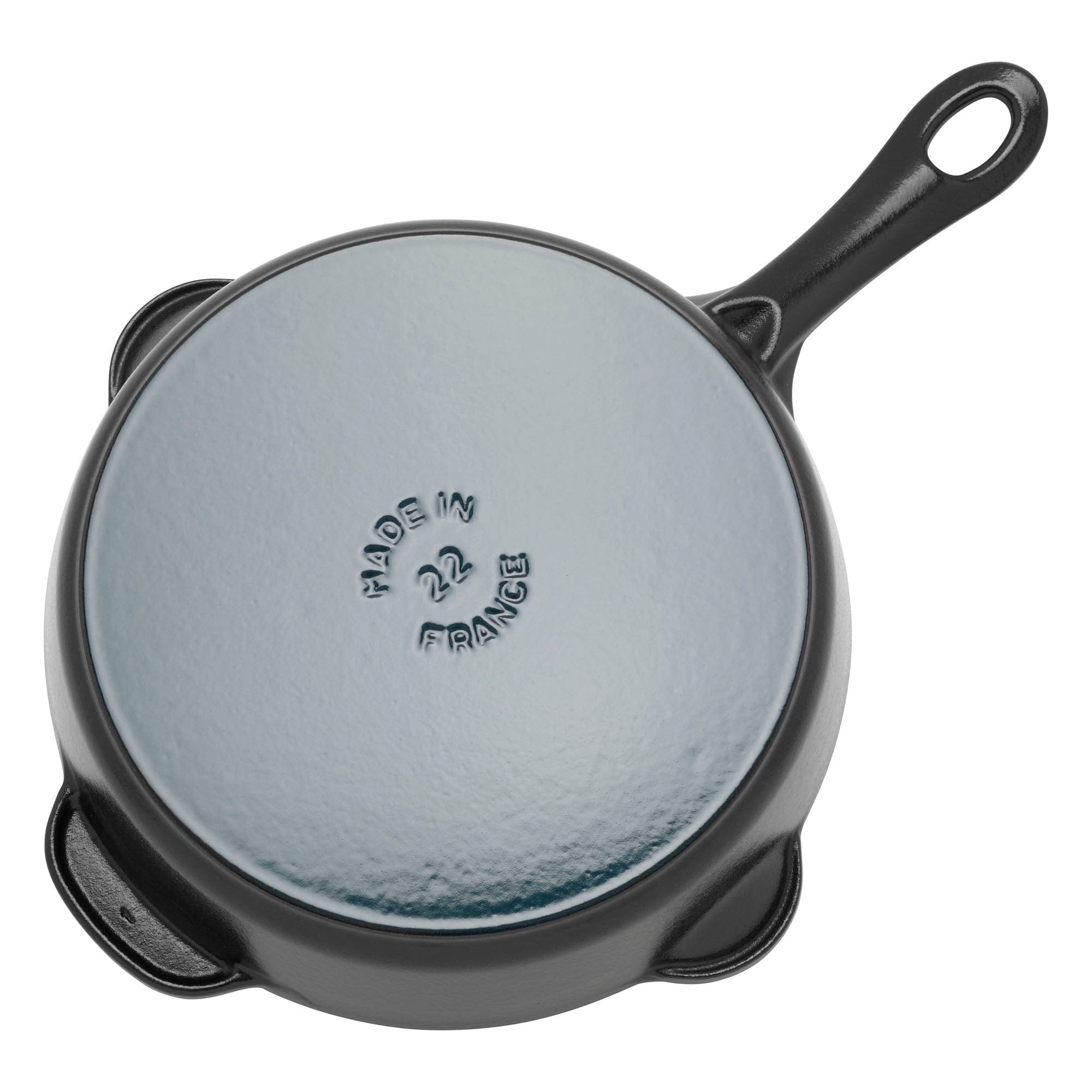 Staub Cast Iron 8.5-inch Traditional Deep Skillet - Black