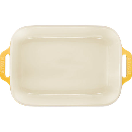 Staub Ceramic 3-pc Rectangular Baking Dish Set - Citron