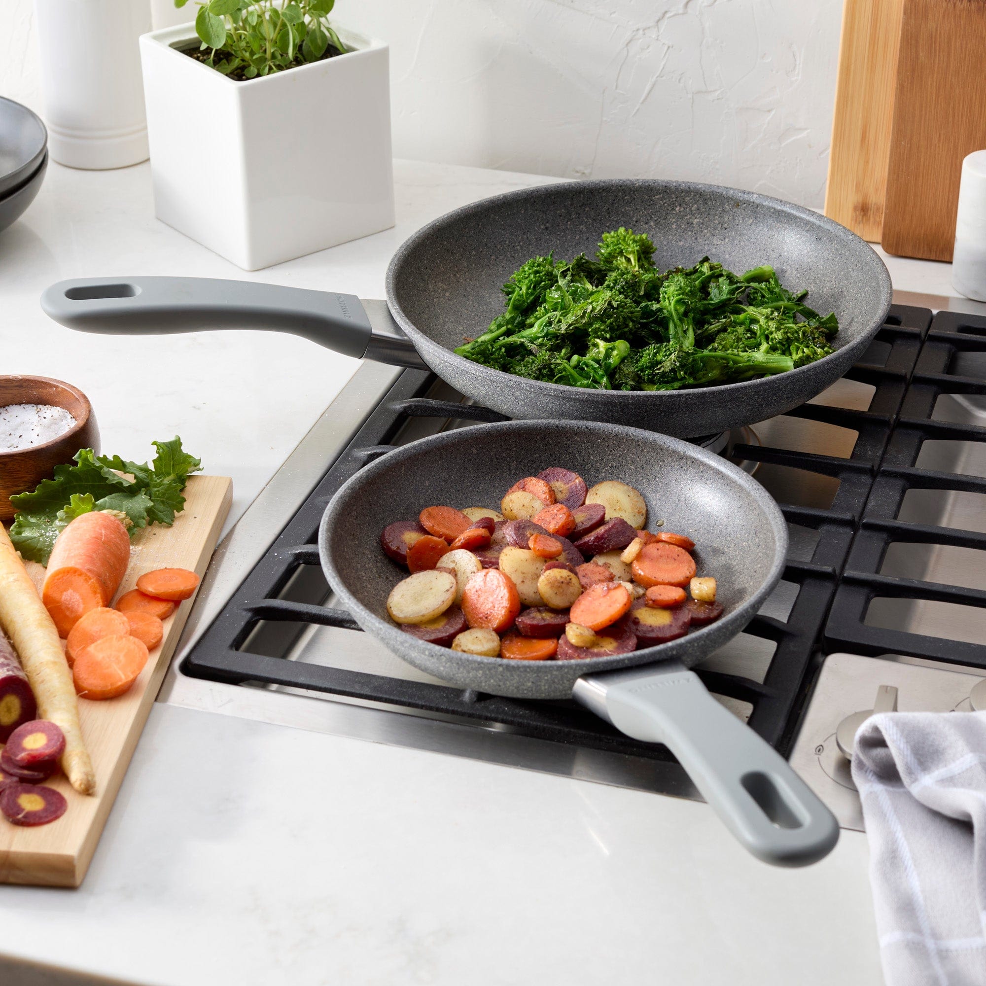 Zwilling Parma Plus 2-pc Aluminum Nonstick Fry Pan Set