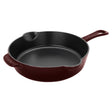Staub Cast Iron 8.5-inch Traditional Deep Skillet - Grenadine